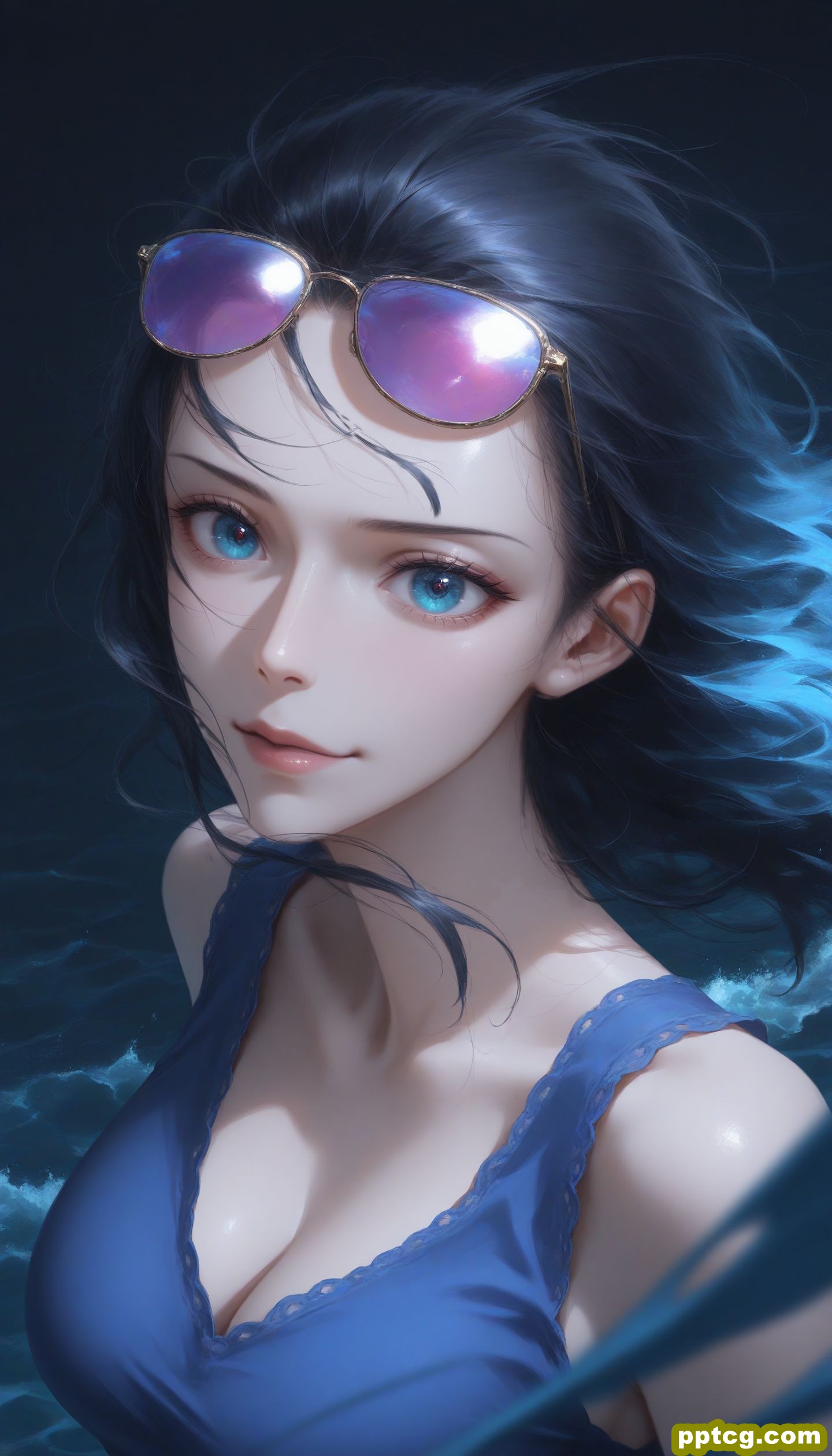 妮可罗宾唯美风 海贼王日漫-皮皮兔动漫