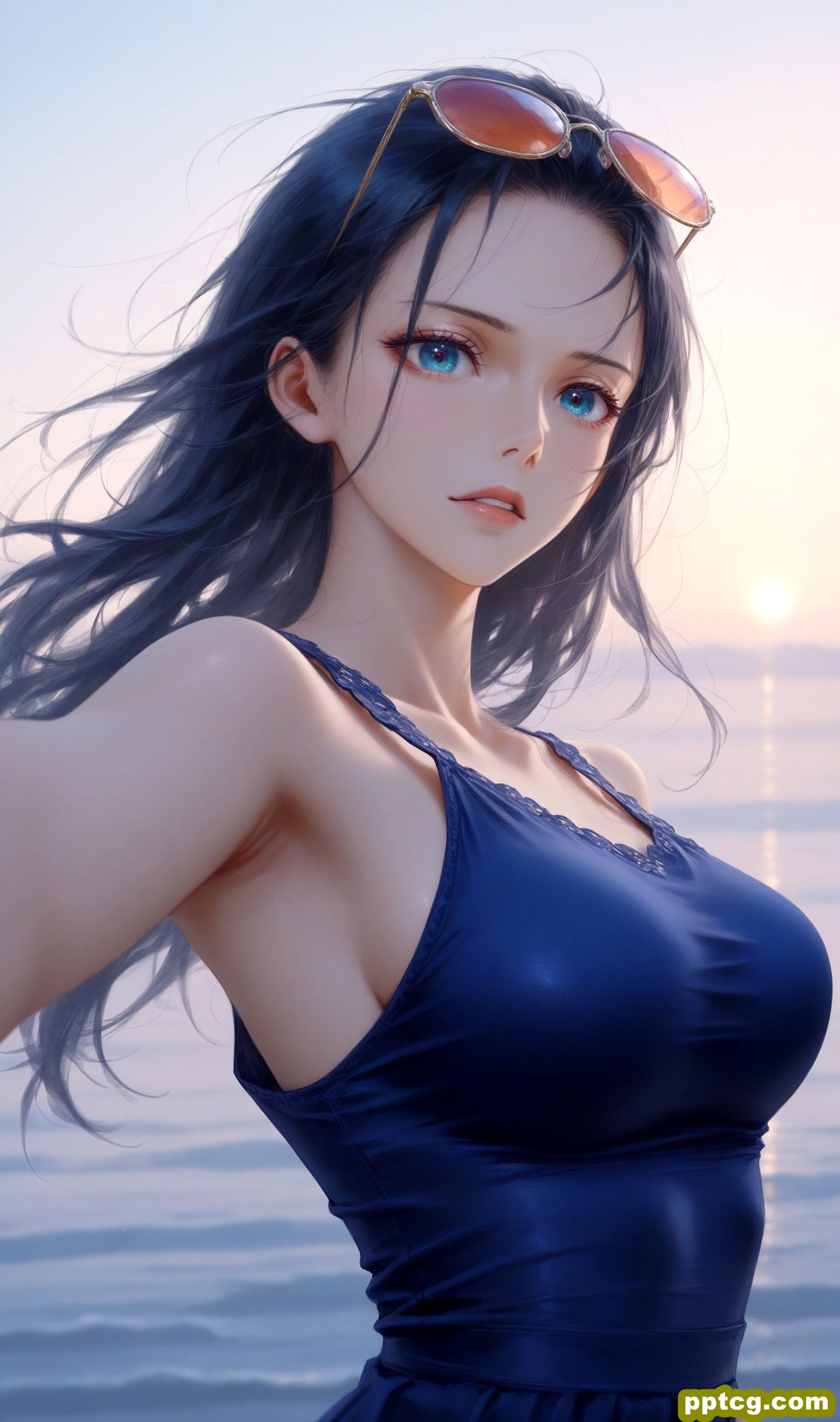 妮可罗宾唯美风 海贼王日漫