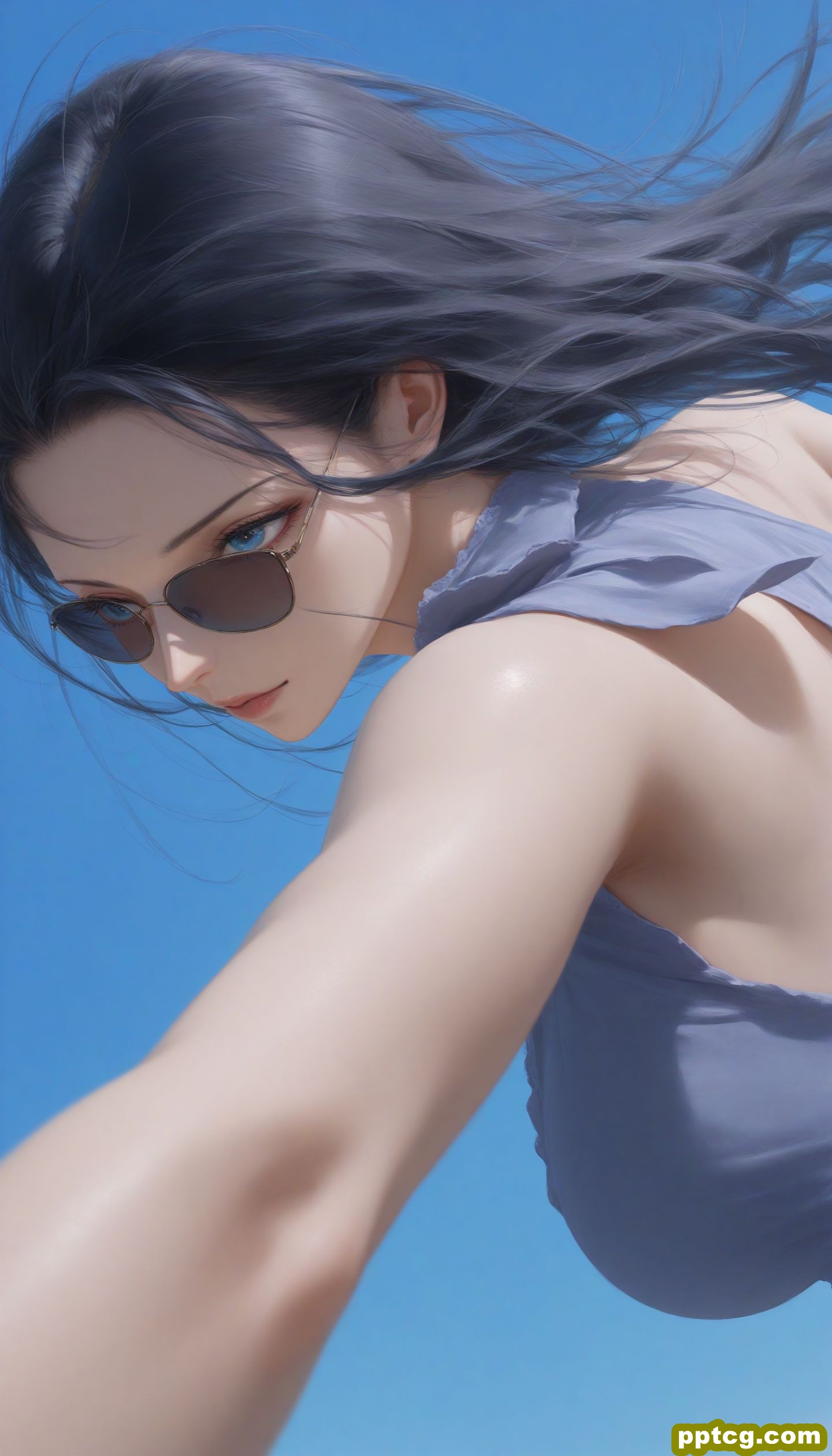 妮可罗宾唯美风 海贼王日漫