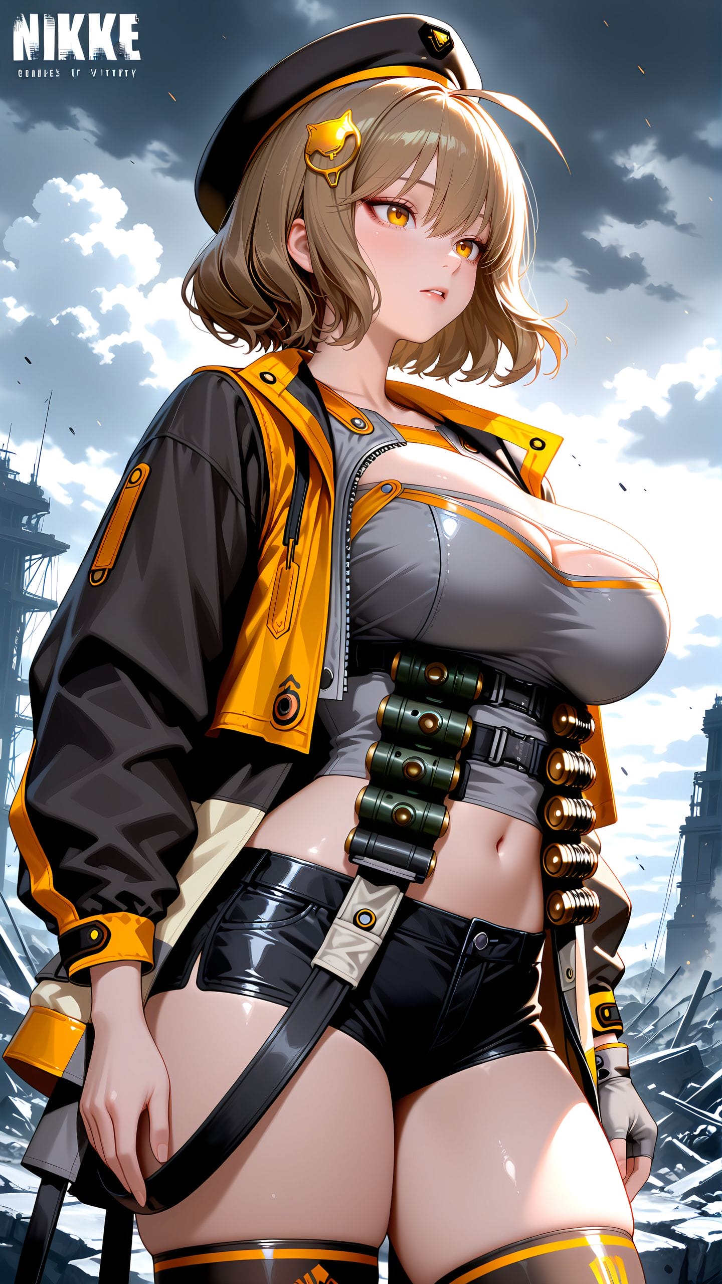 胜利女神NIKKE 4k高清壁纸 nikke Doro 桃乐丝