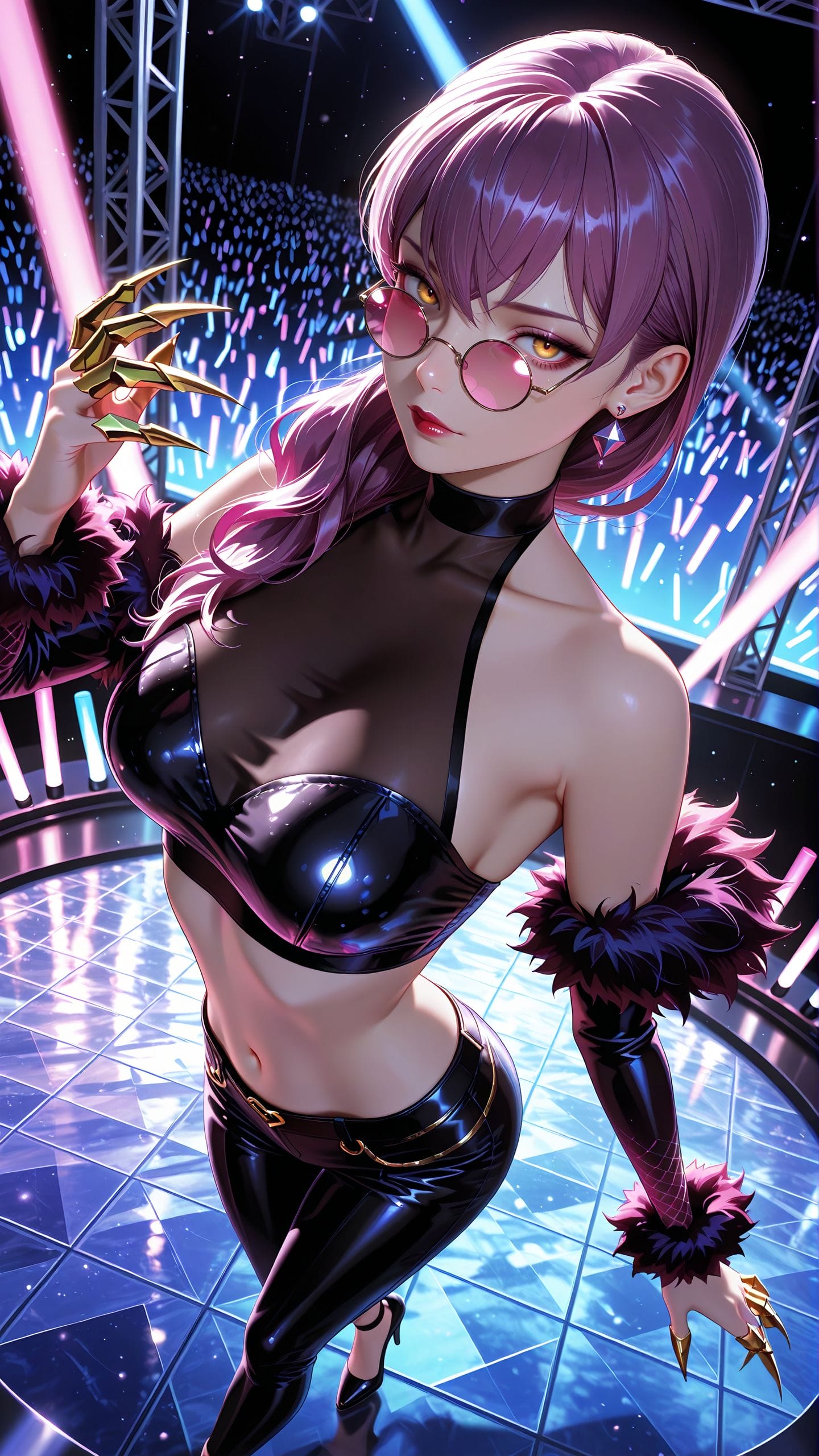 KDA女团 4k高清壁纸 阿狸 卡莎 英雄联盟壁纸 ai绘画