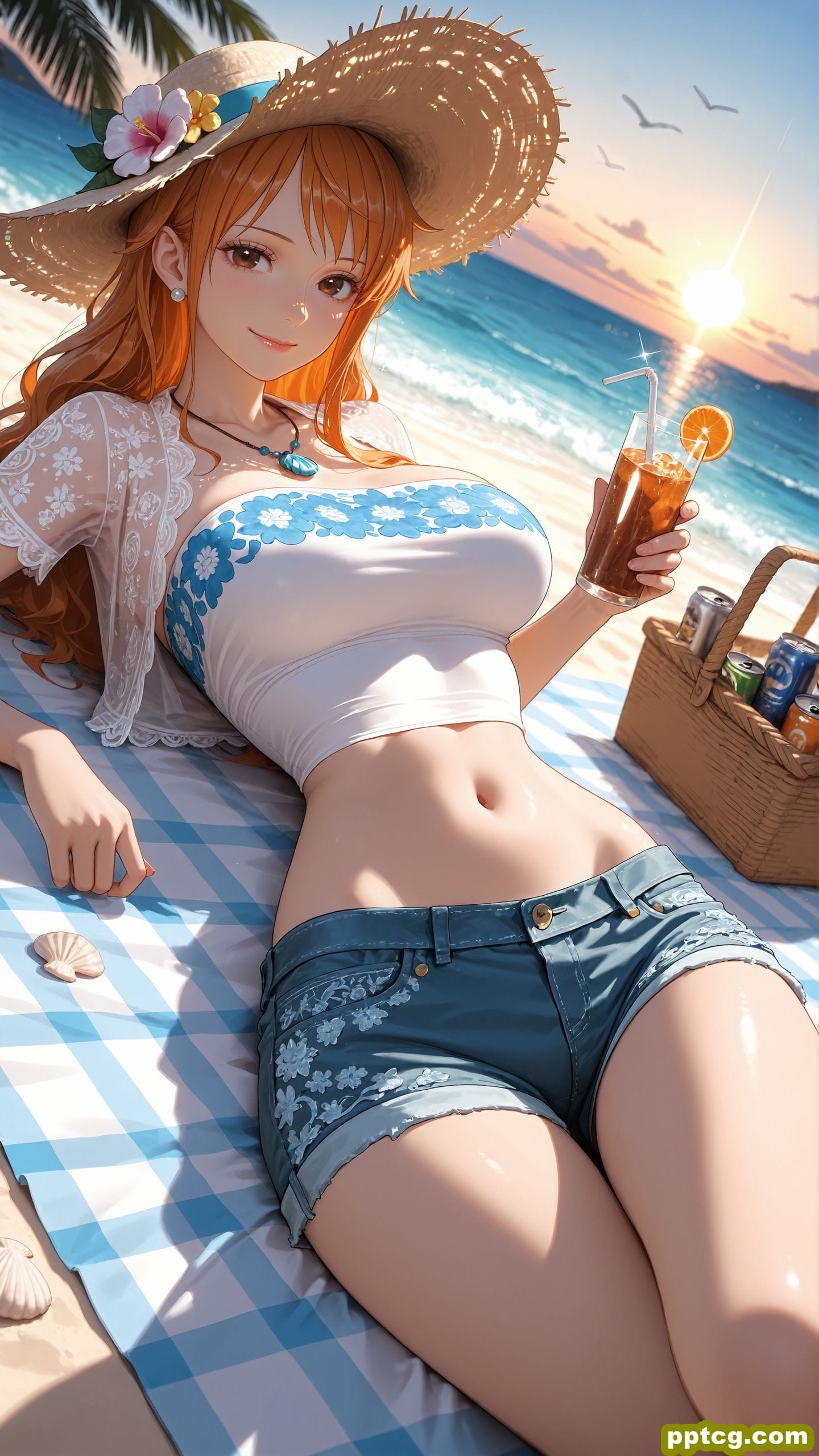 海贼王 女帝汉库克 同人 ai绘画壁纸