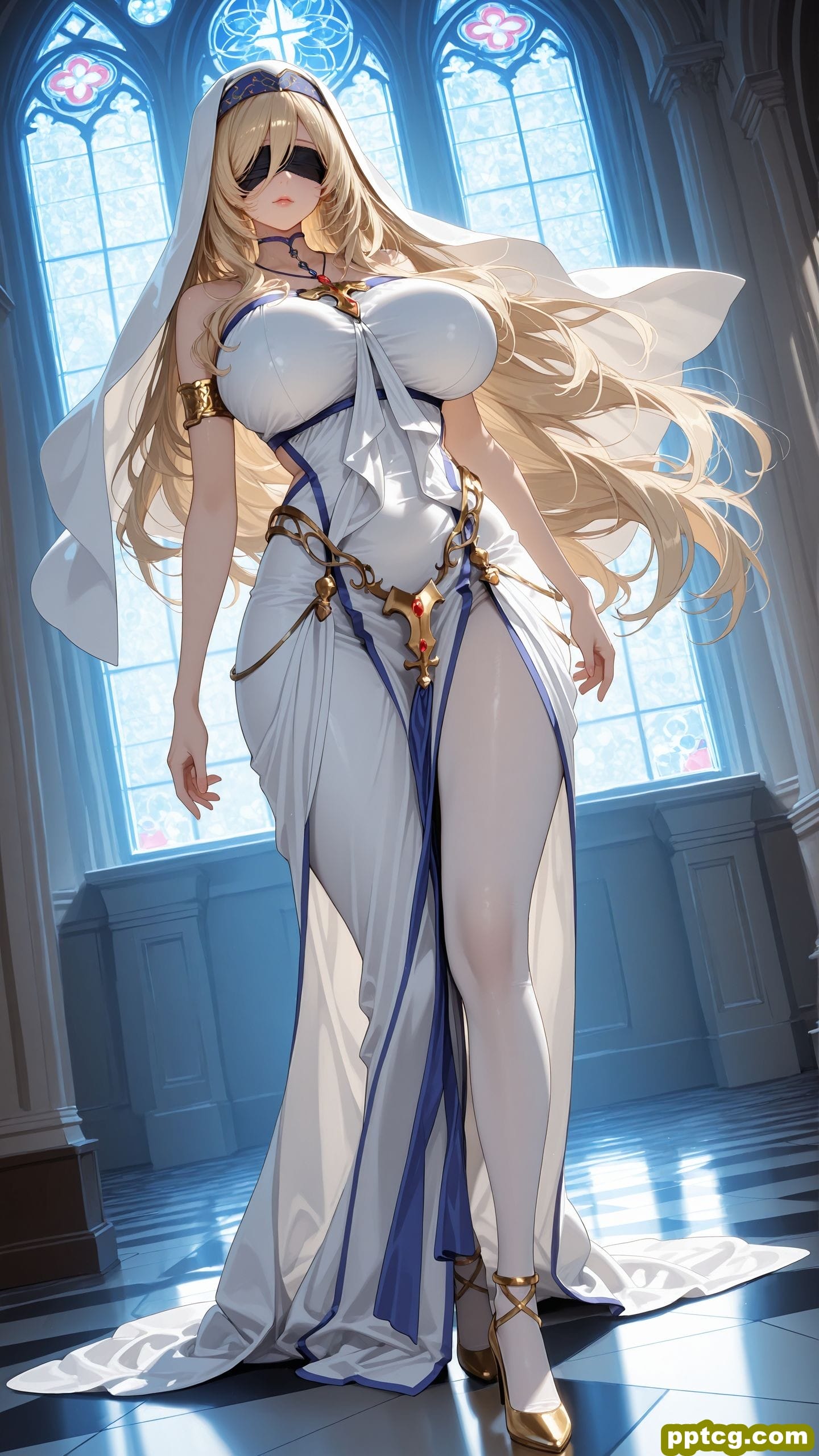 剑之圣女 极品身材 白丝 二次元 ai绘画壁纸