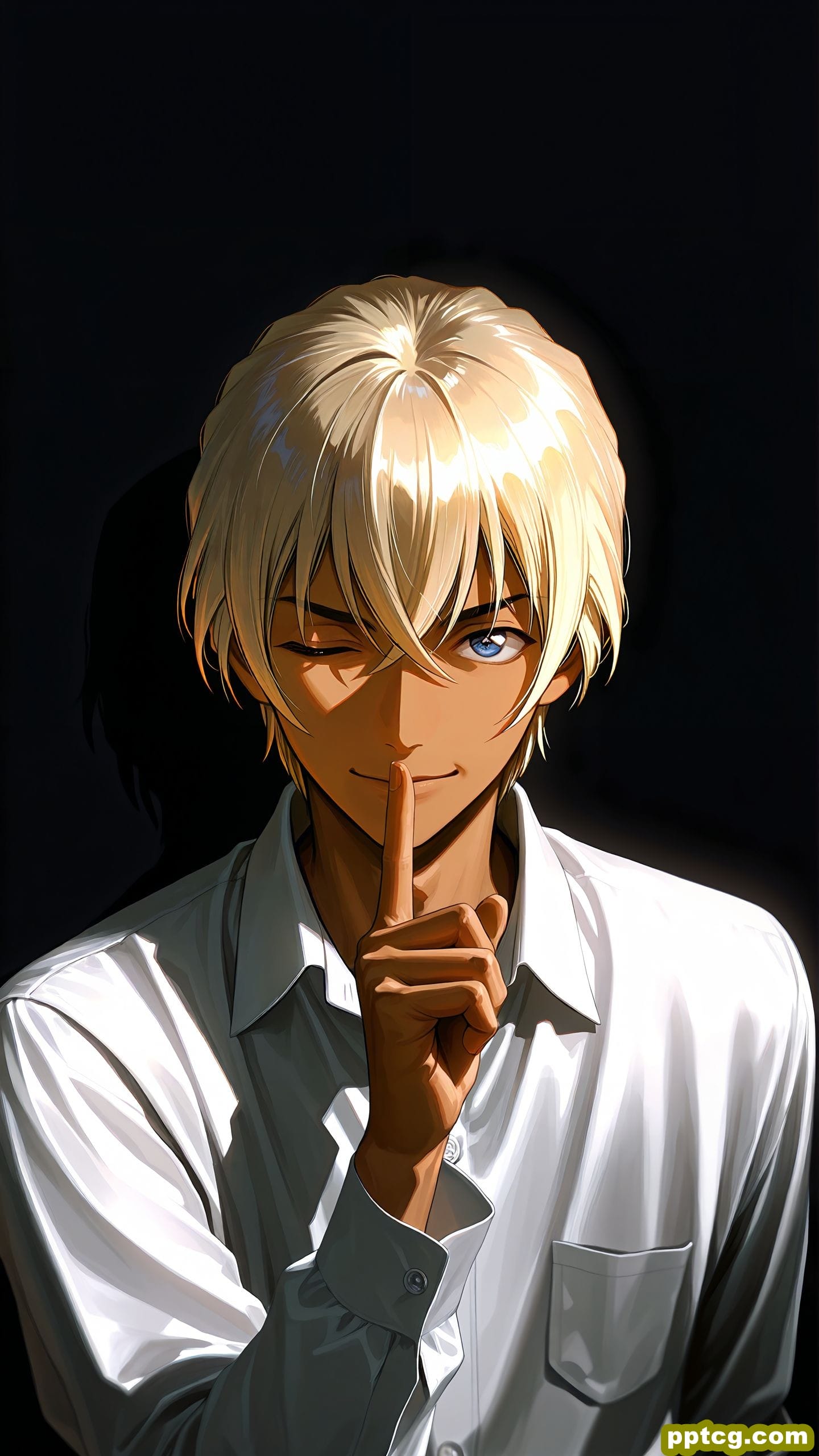 精美手机锁屏壁纸ai绘画 名侦探柯南剧场版 二次元壁纸