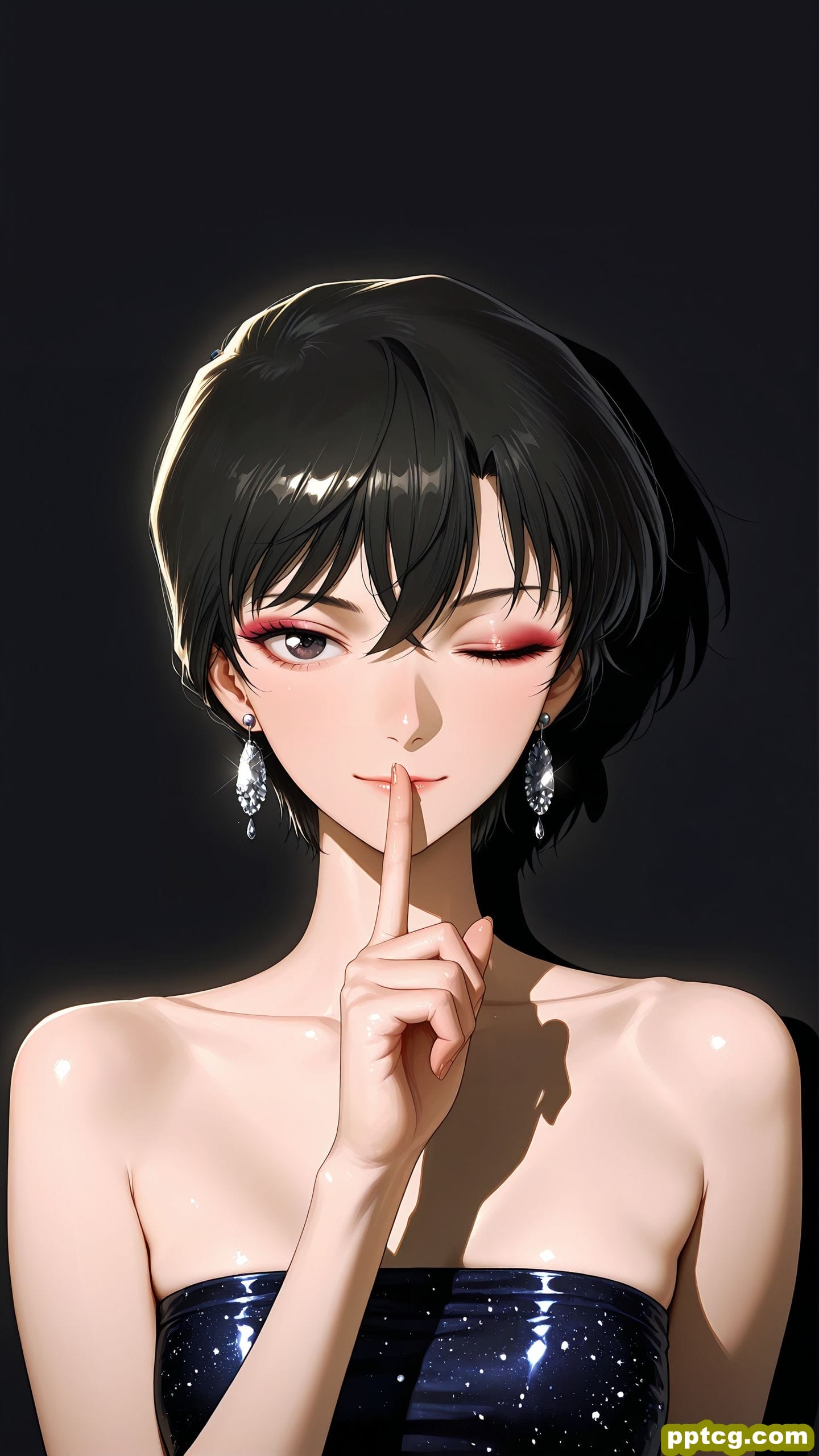 精美手机锁屏壁纸ai绘画 名侦探柯南剧场版 二次元壁纸