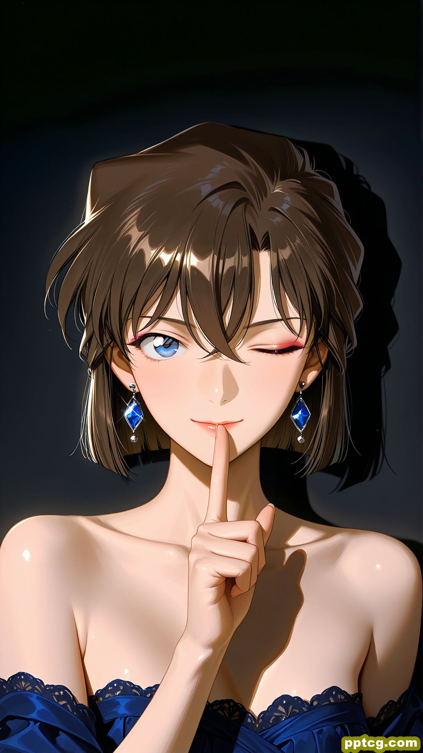 精美手机锁屏壁纸ai绘画 名侦探柯南剧场版 二次元壁纸