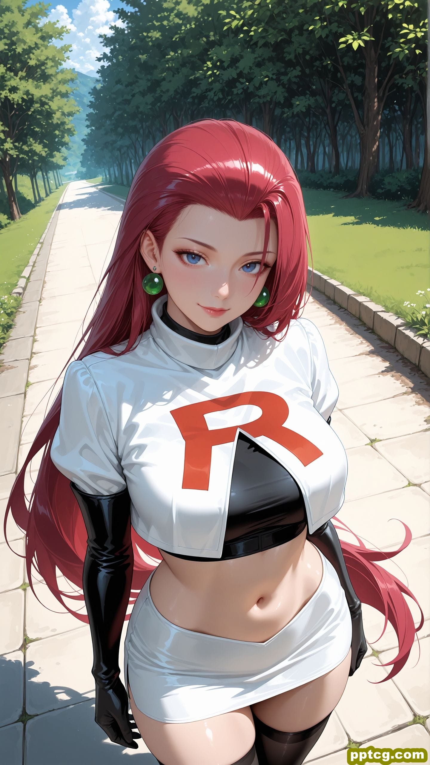 ai绘画 宝可梦 竹兰 二次元壁纸 屏保该换了系列