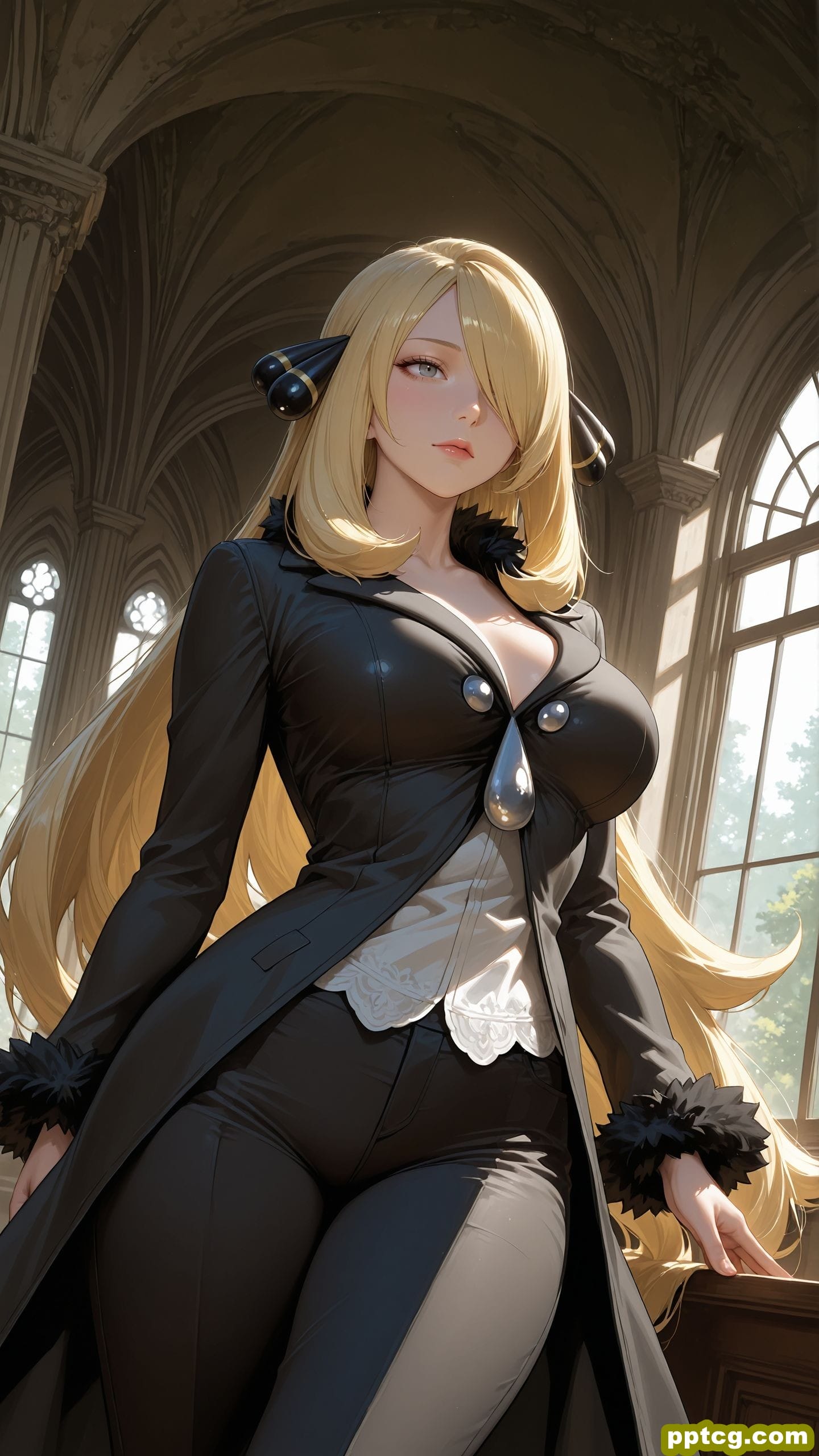 ai绘画 宝可梦 竹兰 二次元壁纸 屏保该换了系列