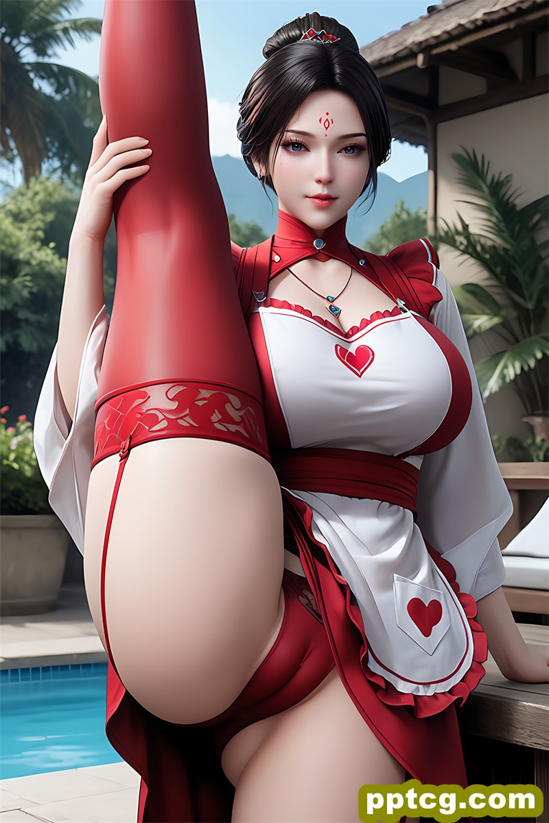 [AI艺术第2445期] [沧元图] [青玉 · 系列三] 巨乳黑丝涩涩 [100P]