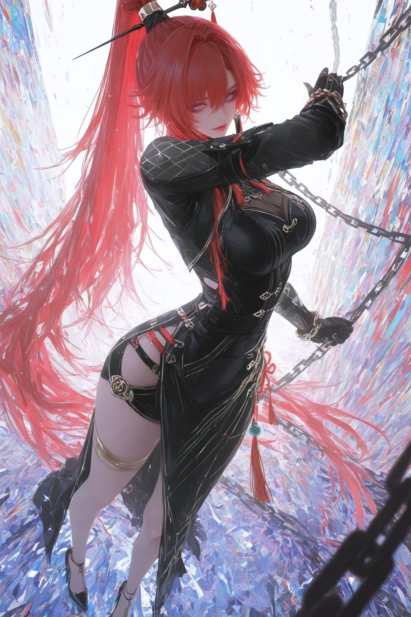 鸣潮 二次元 游戏二创 吟霖 游戏人物