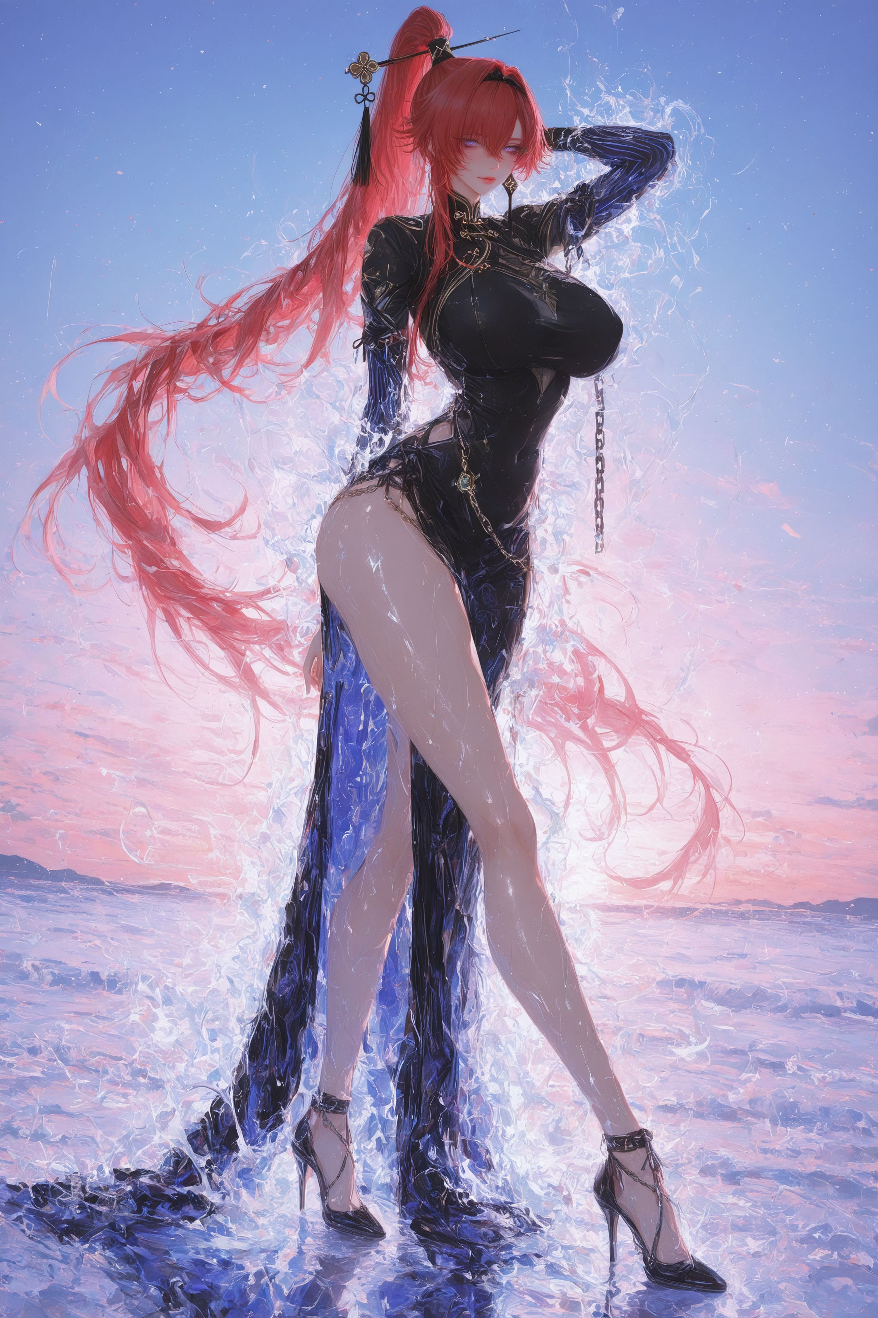 鸣潮 二次元 游戏二创 吟霖 游戏人物