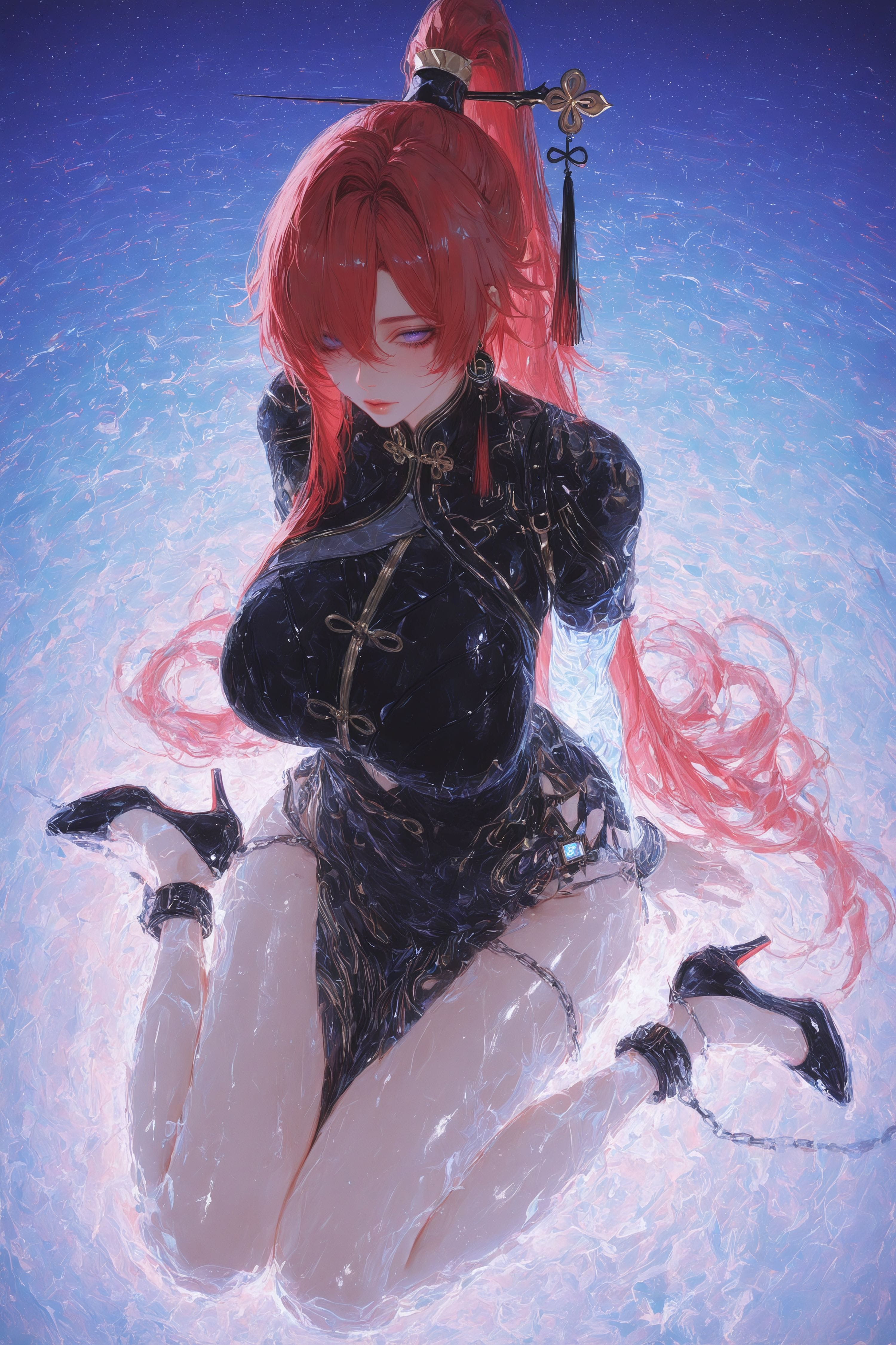 鸣潮 二次元 游戏二创 吟霖 游戏人物