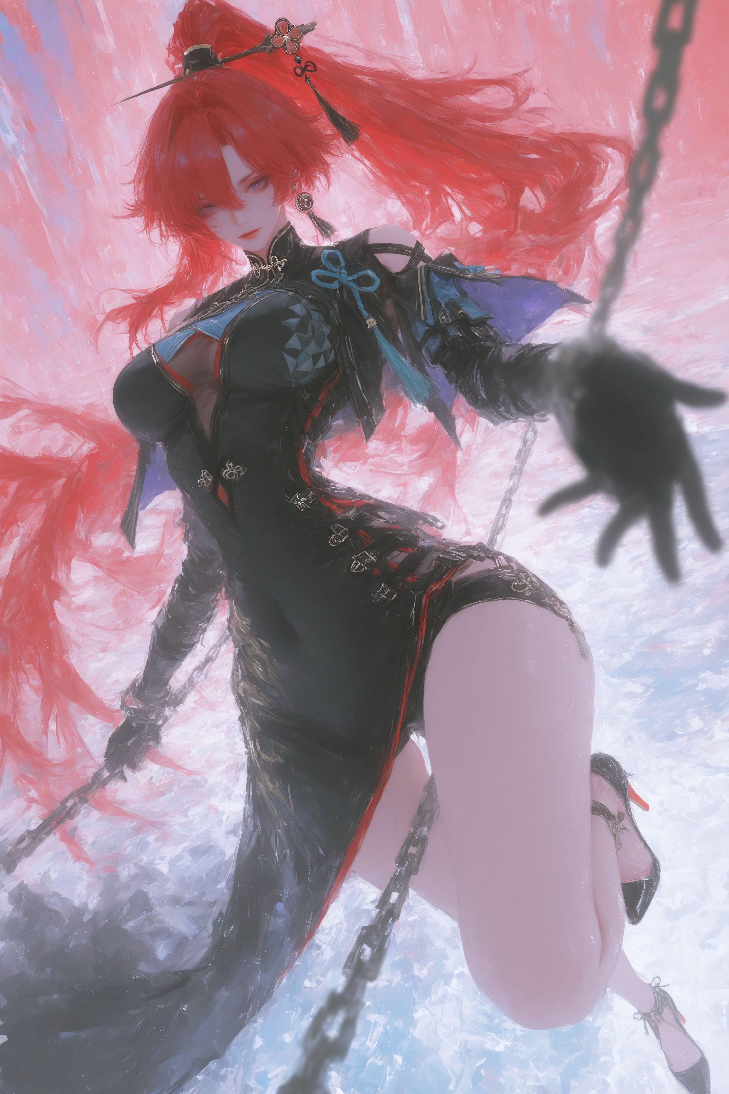 鸣潮 二次元 游戏二创 吟霖 游戏人物