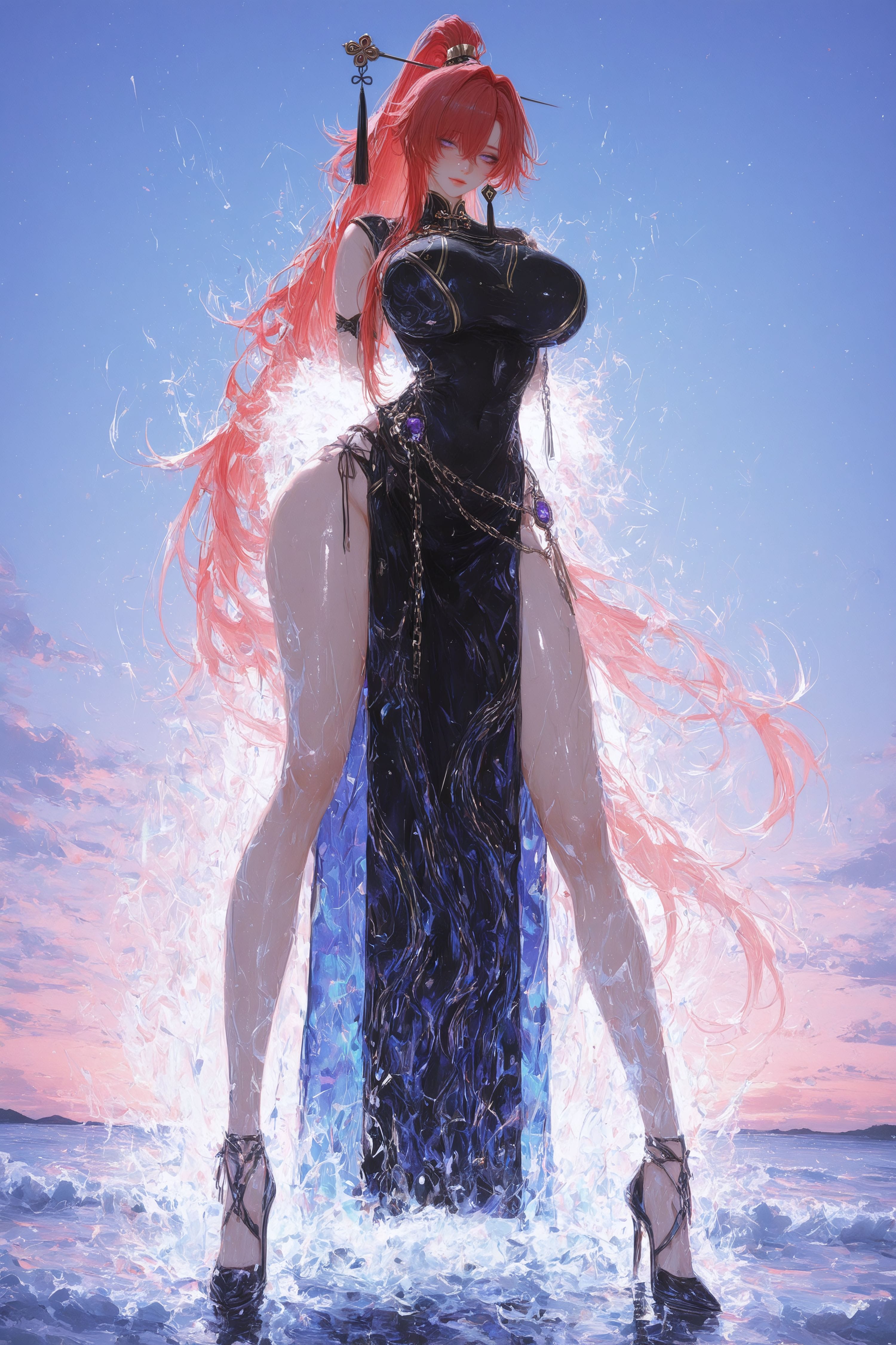 鸣潮 二次元 游戏二创 吟霖 游戏人物