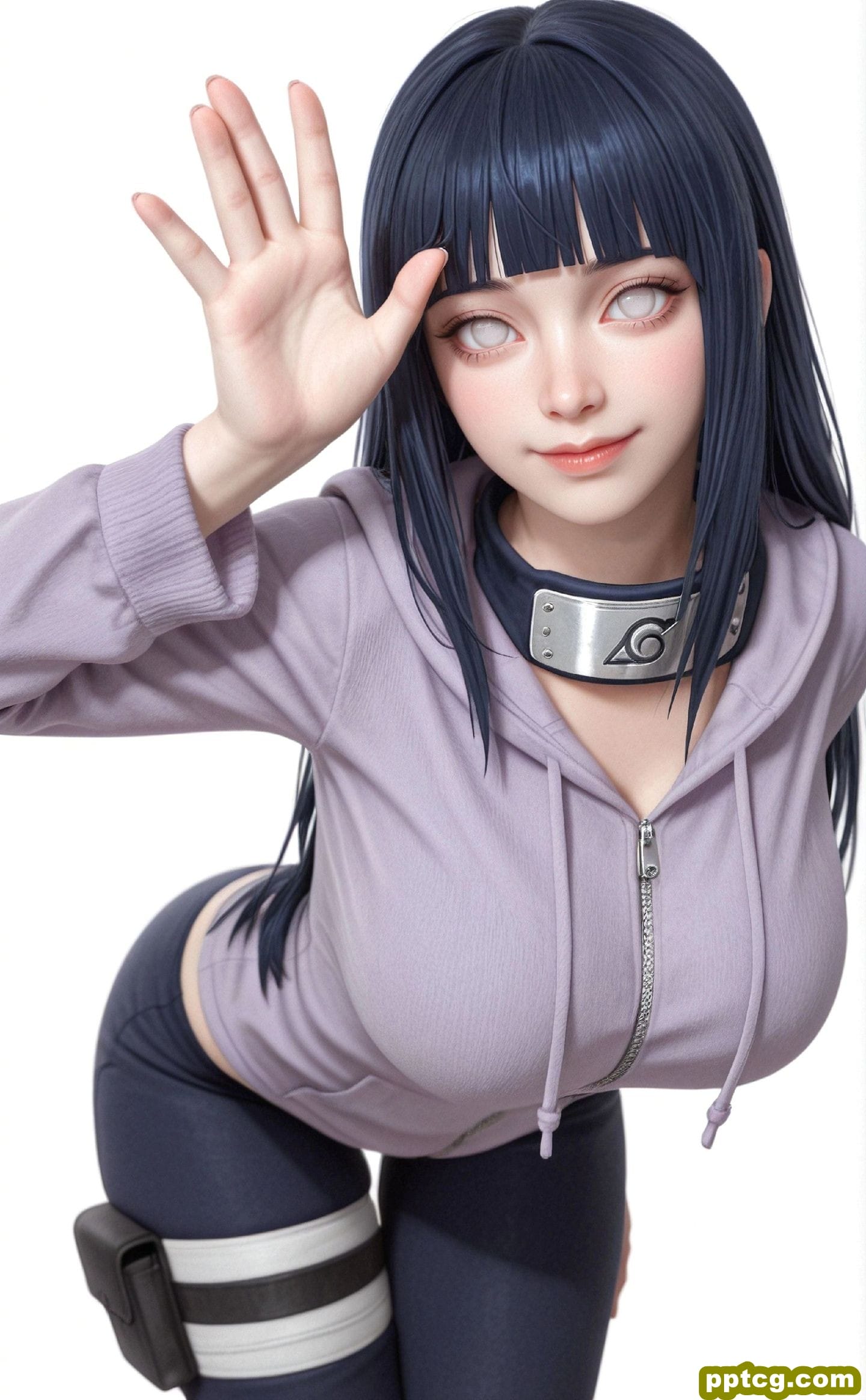 火影忍者 ai绘画 日向雏田 二次元 动漫壁纸