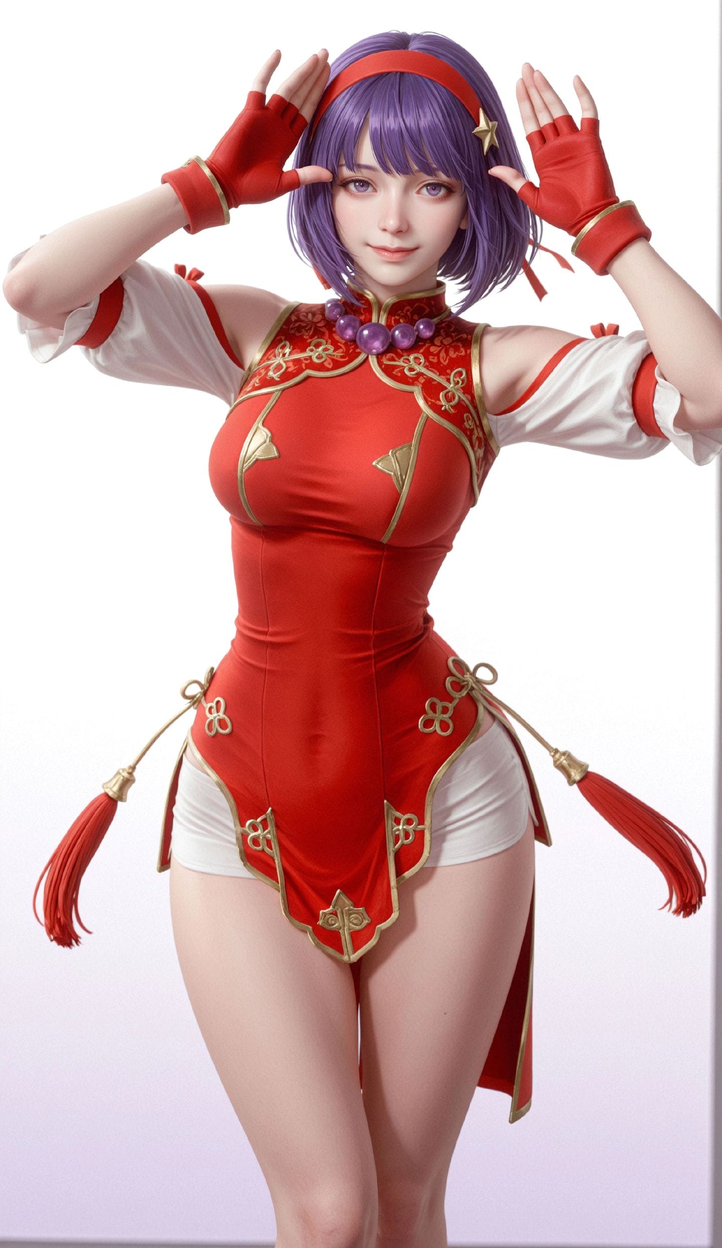 麻宫雅典娜 视觉冲击 性感女神 拳皇 手机壁纸