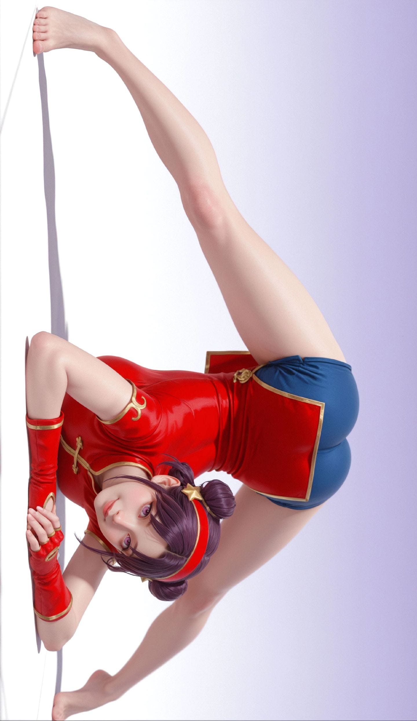 麻宫雅典娜 视觉冲击 性感女神 拳皇 手机壁纸