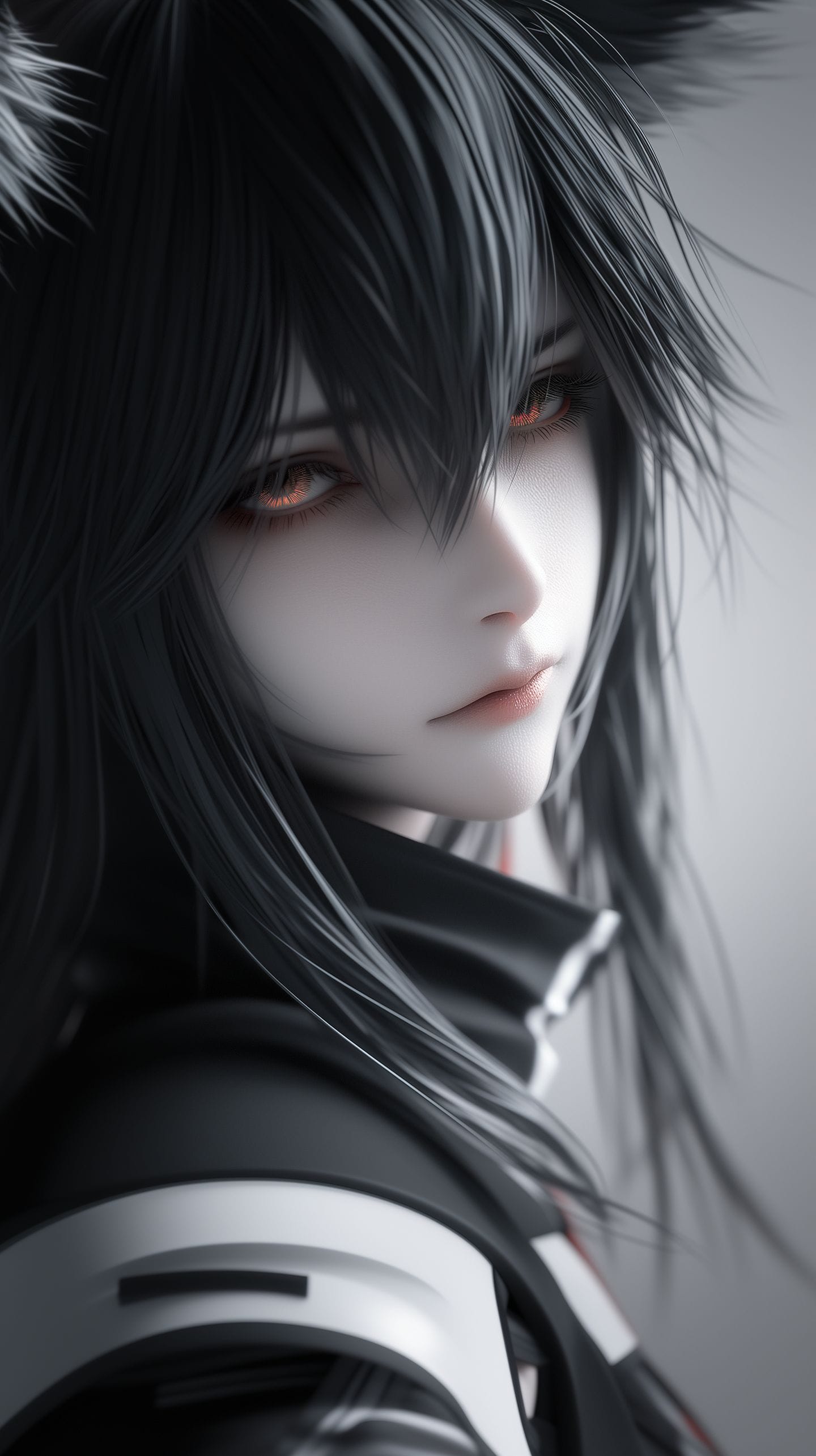 明日方舟 德克萨斯 aigc美图壁纸-皮皮兔动漫