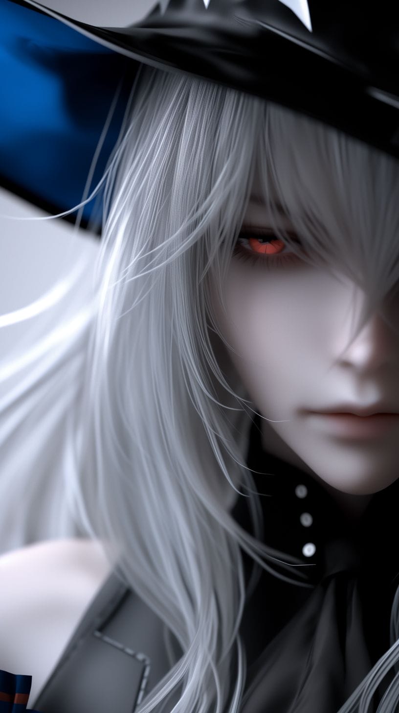 超酷帅美图壁纸 明日方舟 斯卡蒂 aigc