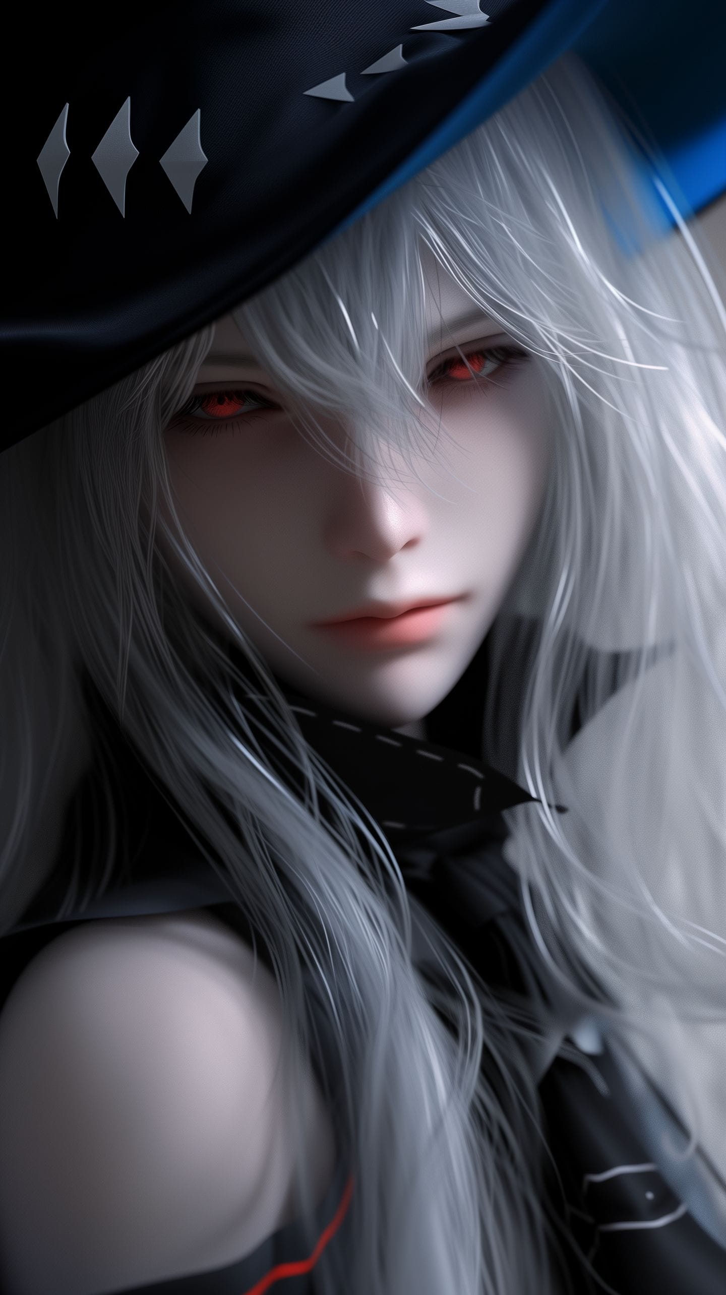 超酷帅美图壁纸 明日方舟 斯卡蒂 aigc