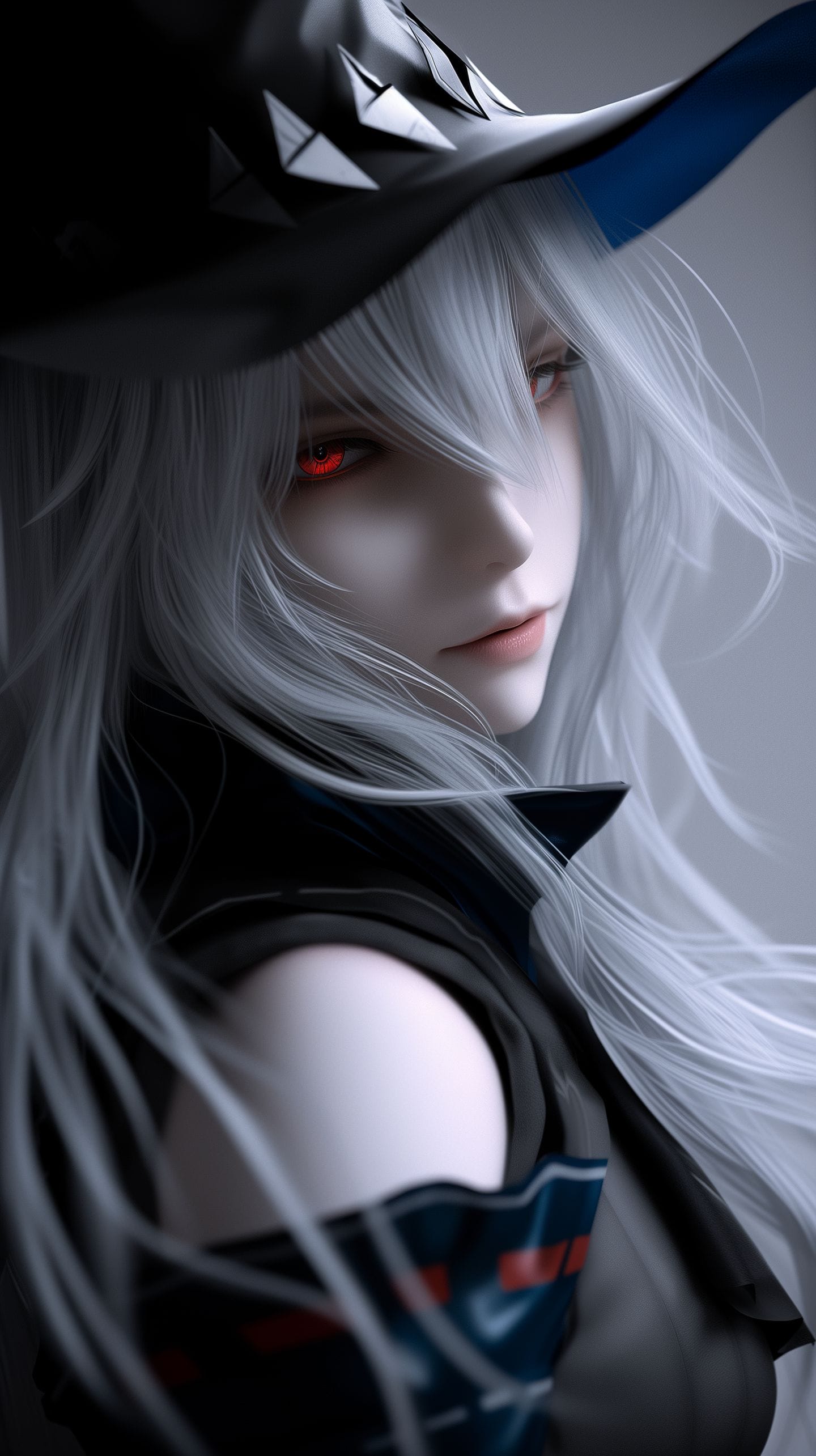 超酷帅美图壁纸 明日方舟 斯卡蒂 aigc