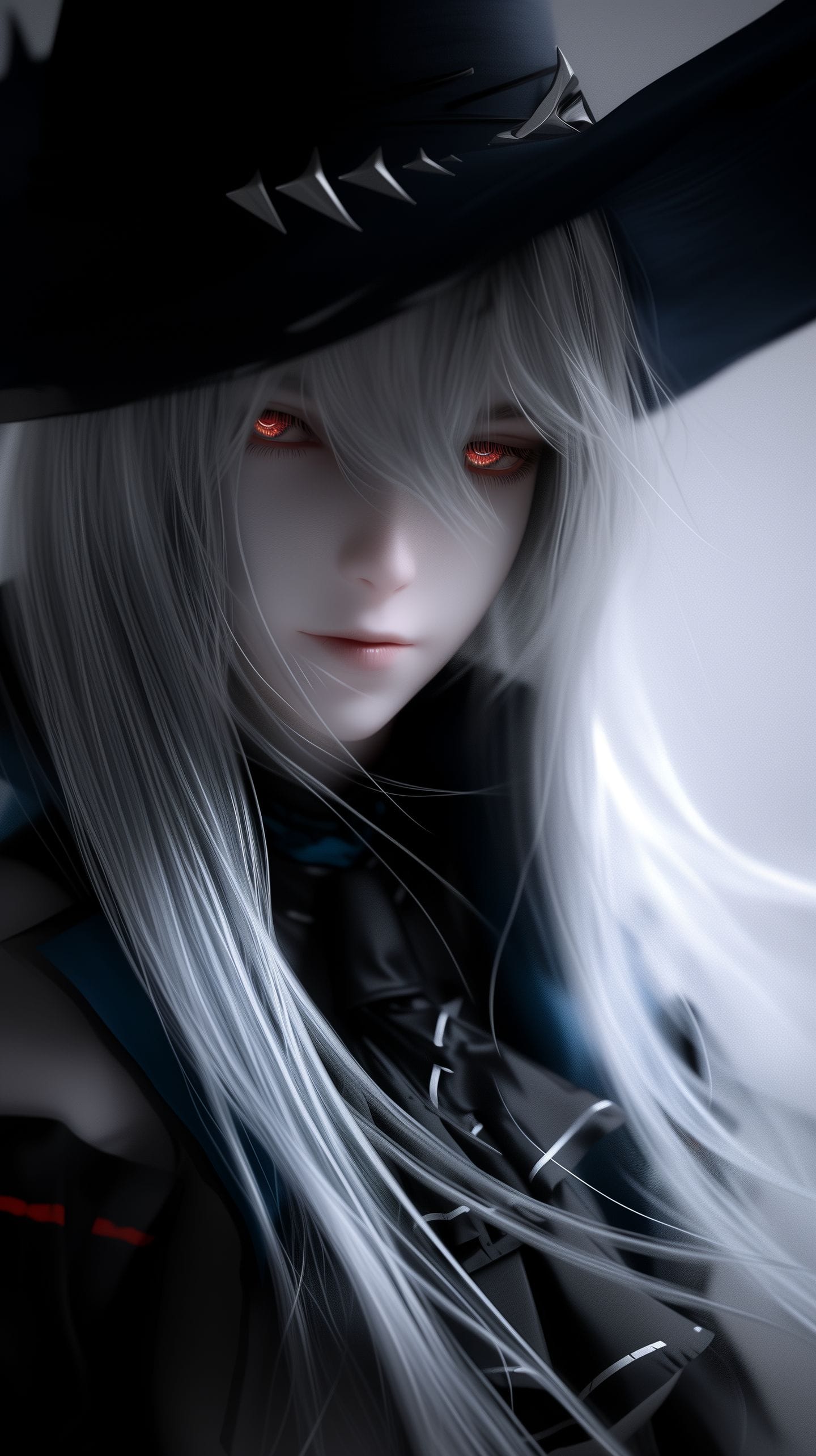 超酷帅美图壁纸 明日方舟 斯卡蒂 aigc