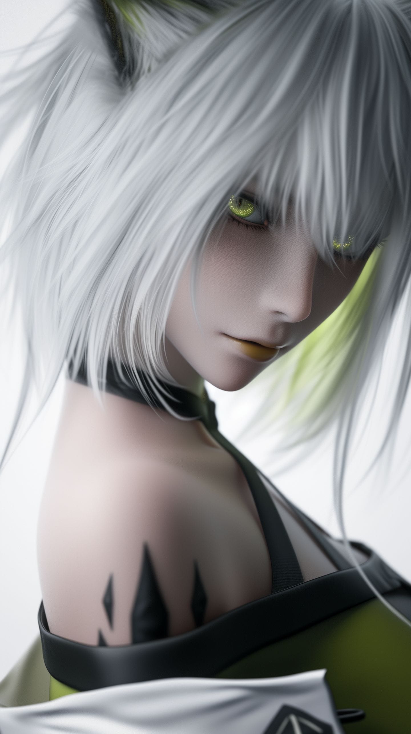 明日方舟 凯尔希 aigc 二次元游戏壁纸