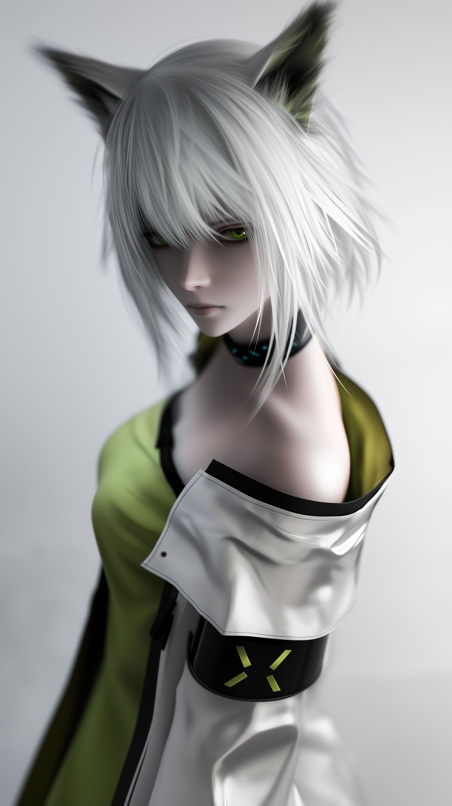 明日方舟 凯尔希 aigc 二次元游戏壁纸