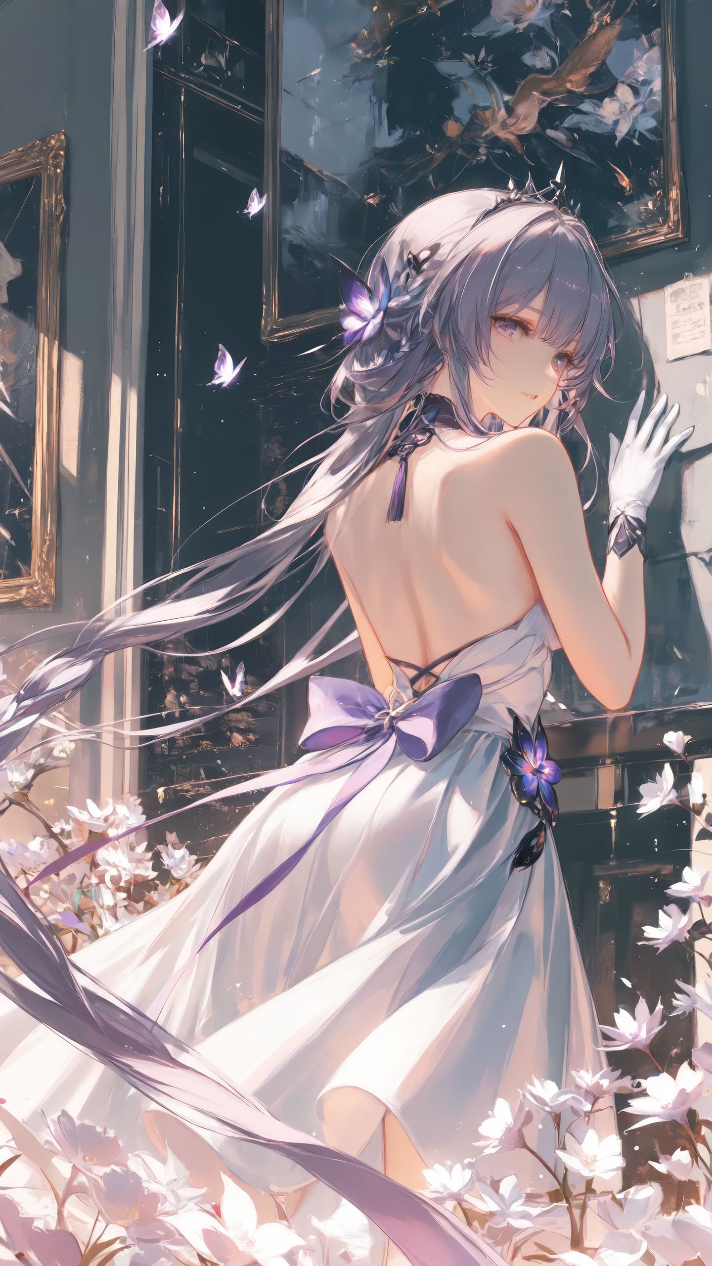 崩坏星穹铁道壁纸 二次元游戏角色遐蝶 手机壁纸