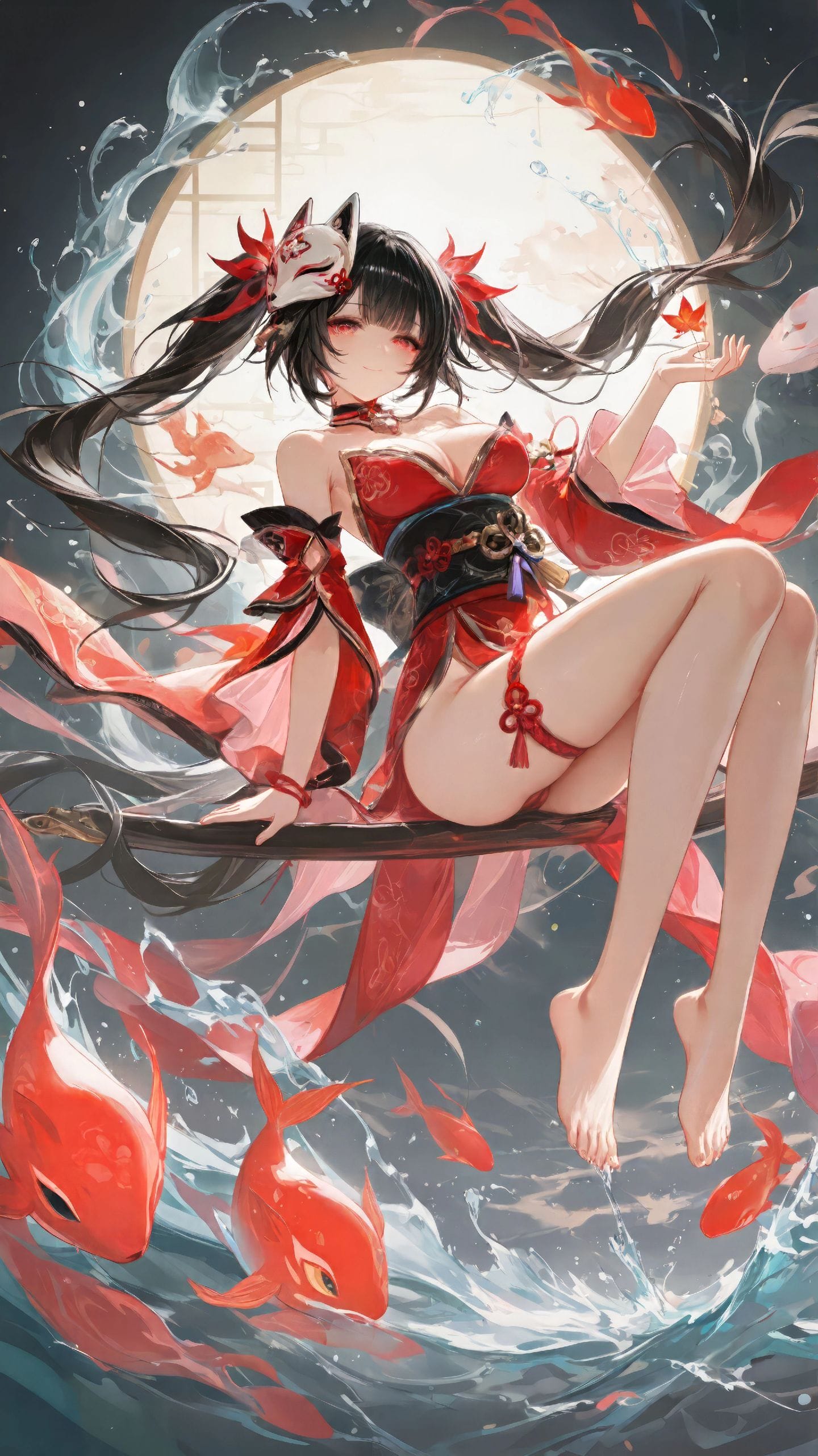 崩坏星穹铁道花火 手机壁纸 美腿-皮皮兔动漫