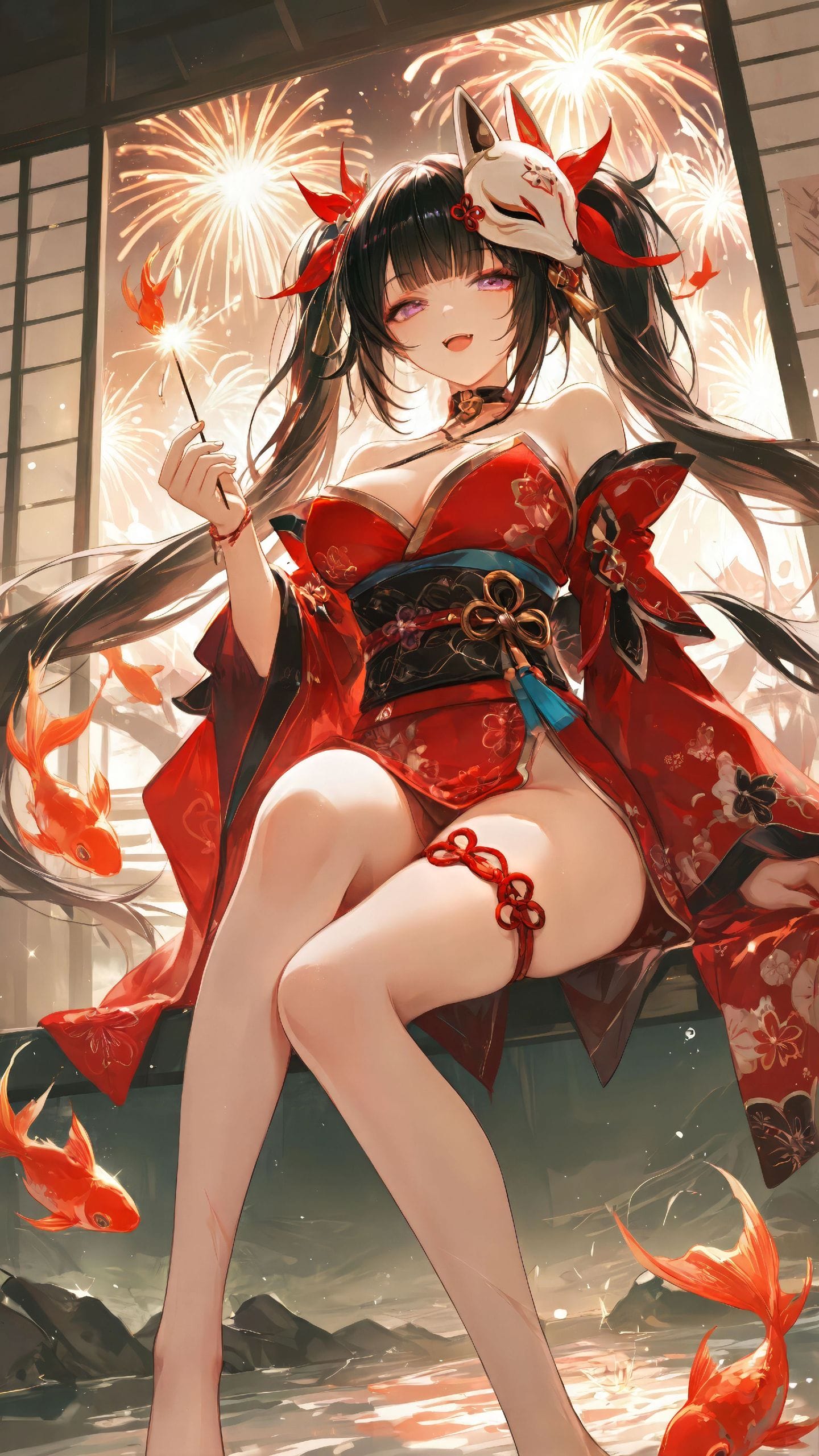 崩坏星穹铁道花火 手机壁纸 美腿