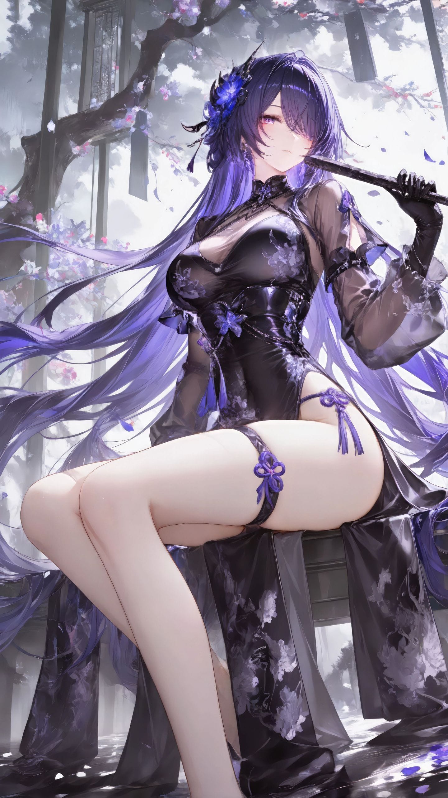 崩坏星穹铁道黄泉 手机壁纸 黑丝袜 大长腿 二次元美女角色