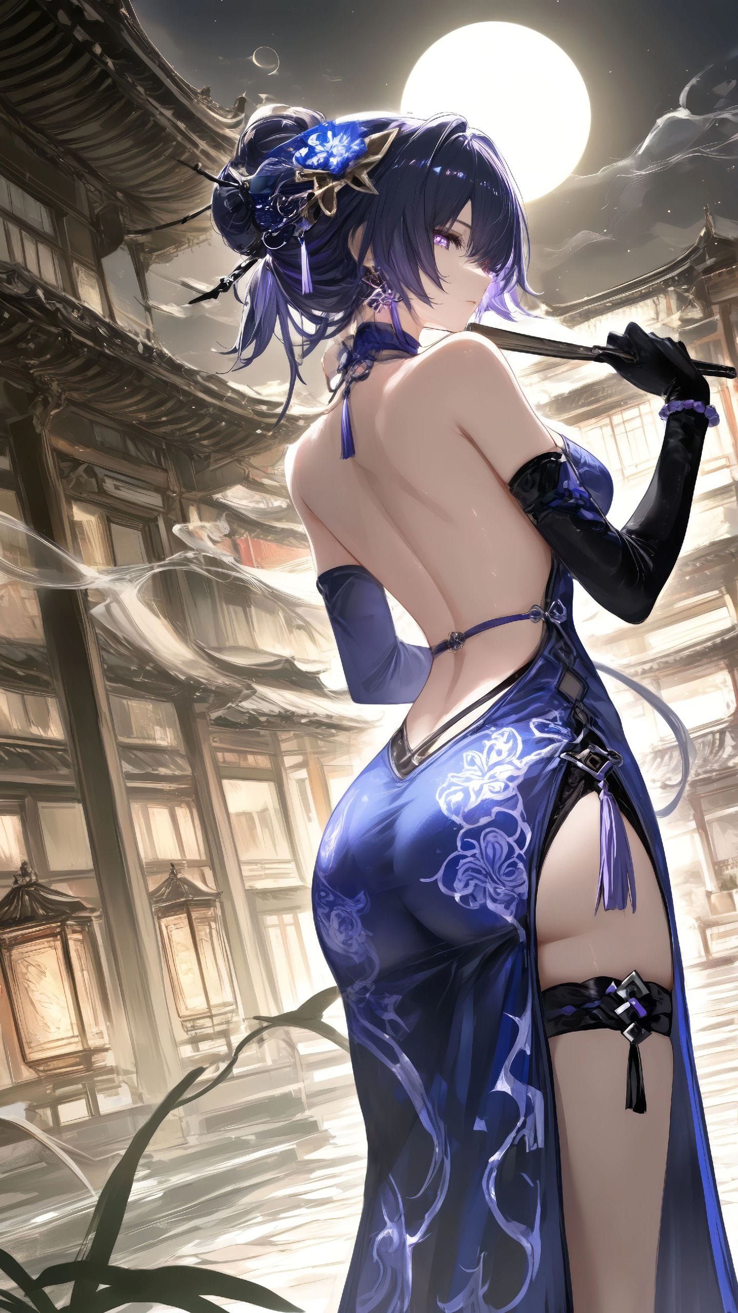 崩坏星穹铁道黄泉 手机壁纸 黑丝袜 大长腿 二次元美女角色