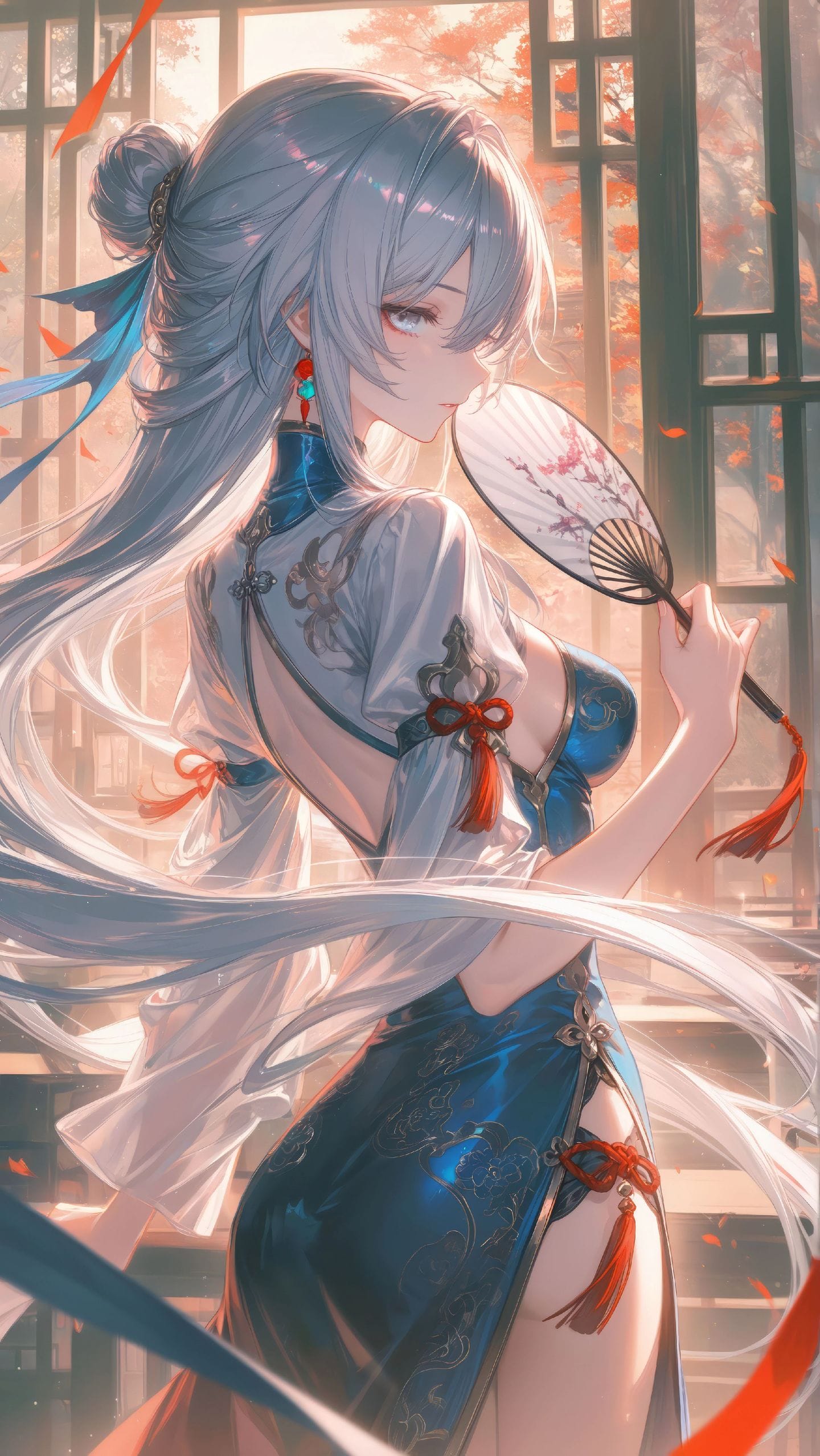 崩坏星穹铁道超高清手机壁纸 二次元游戏美女角色 旗袍阮梅-皮皮兔动漫