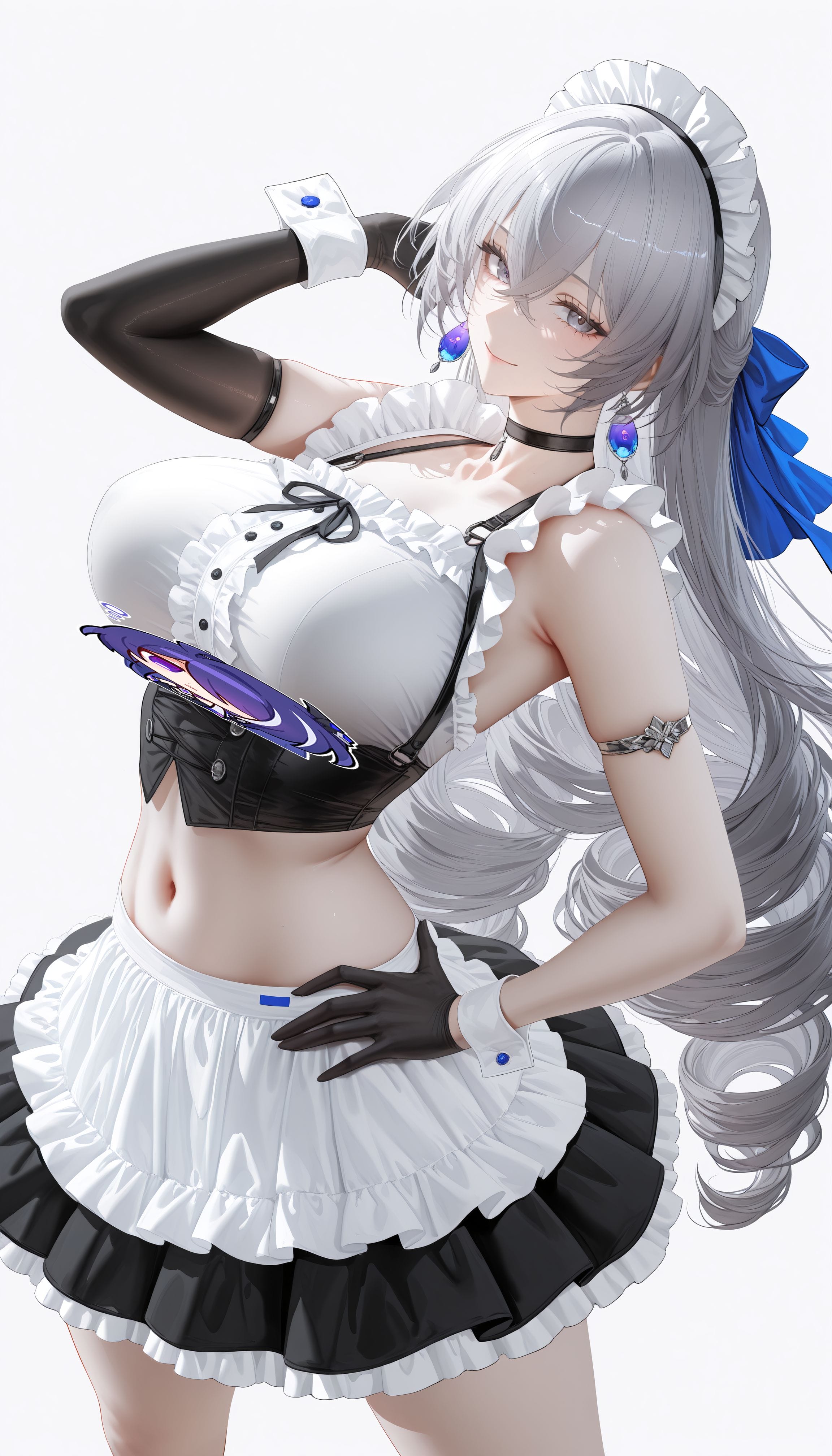 超飒爽的女仆哟 崩坏星穹铁道 停云 飞霄 镜流 女仆装