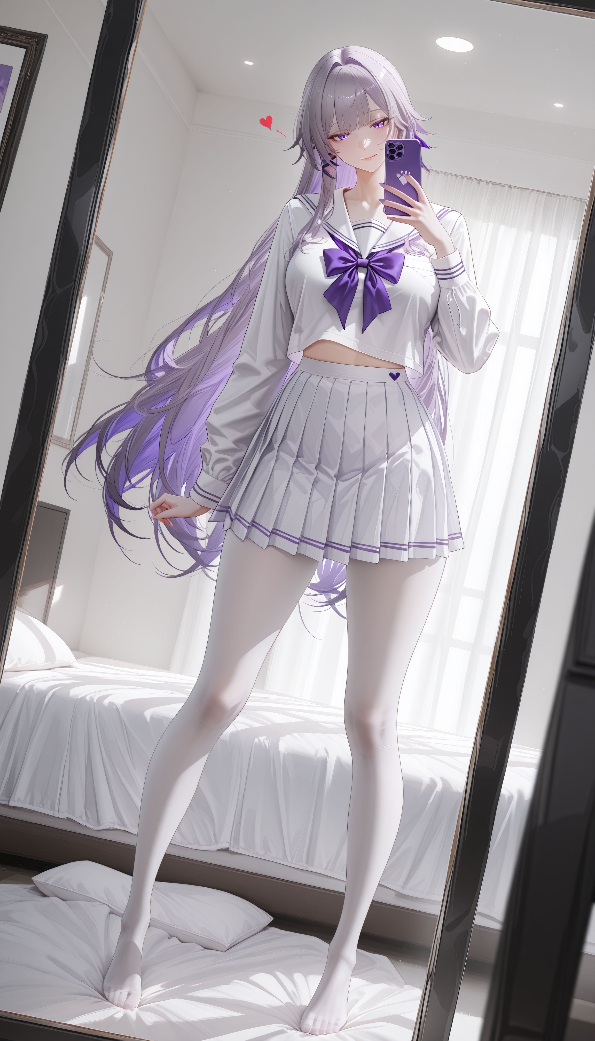 今天是软糯的白色小飞霄！黑塔！崩坏星穹铁道 丝袜白丝大长腿-皮皮兔动漫