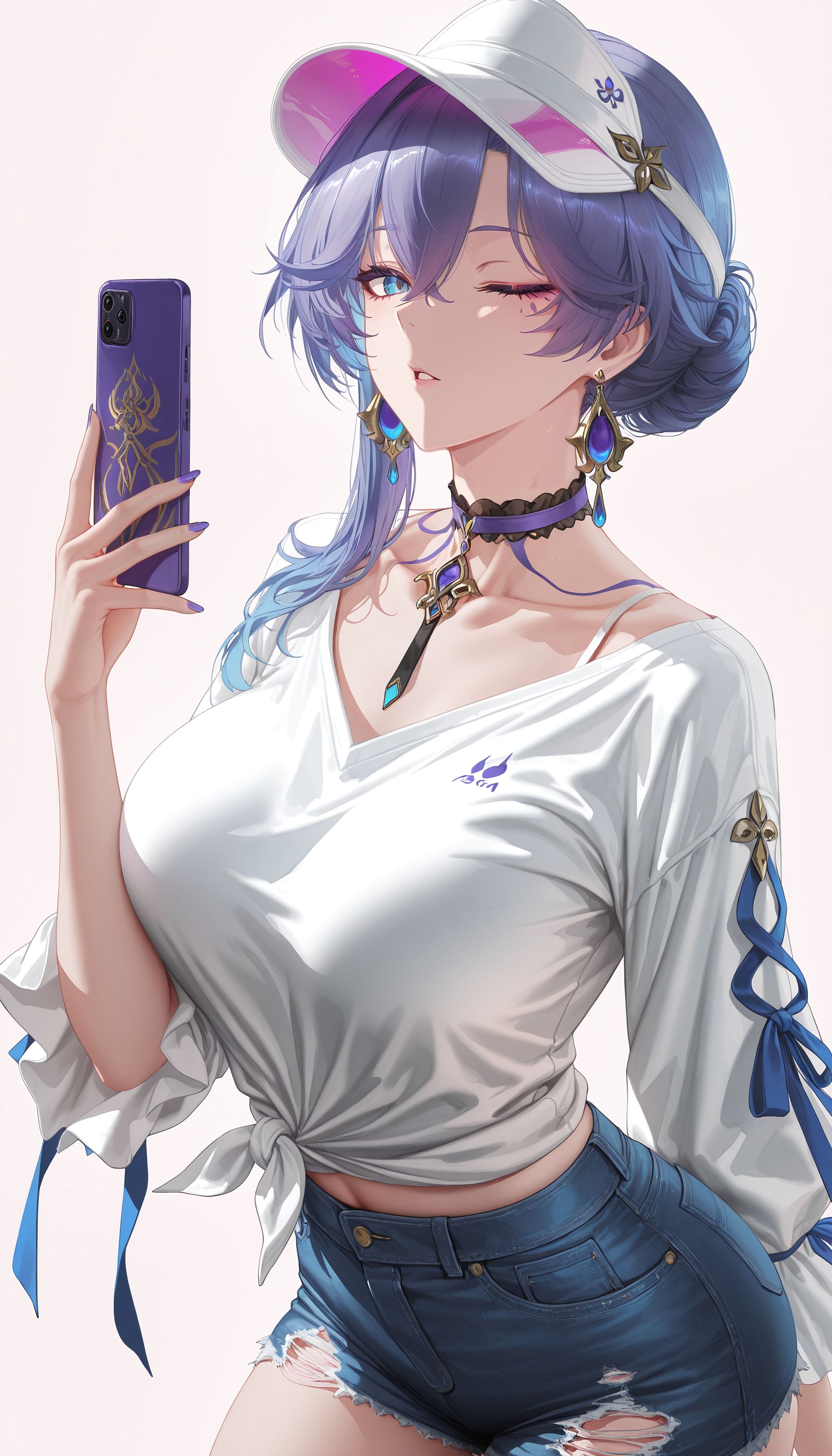 二次元游戏鸣潮壁纸 长离 坎特蕾拉 卡提希娅