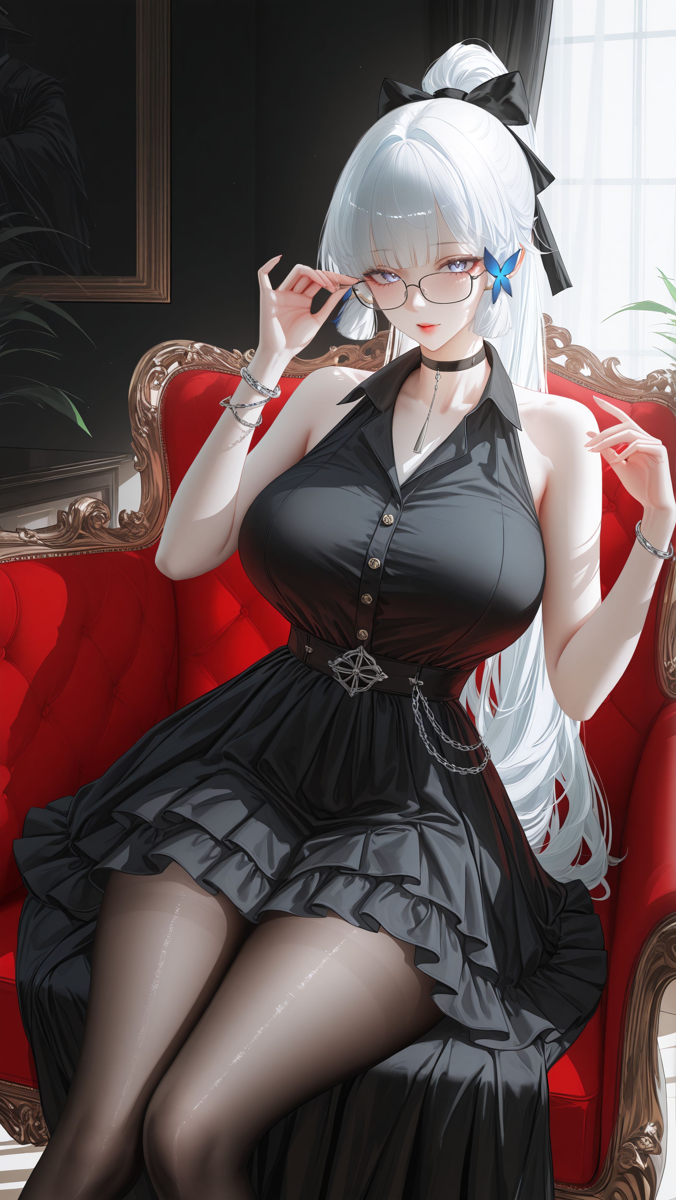 二次元游戏美女角色 神里绫华 原神壁纸