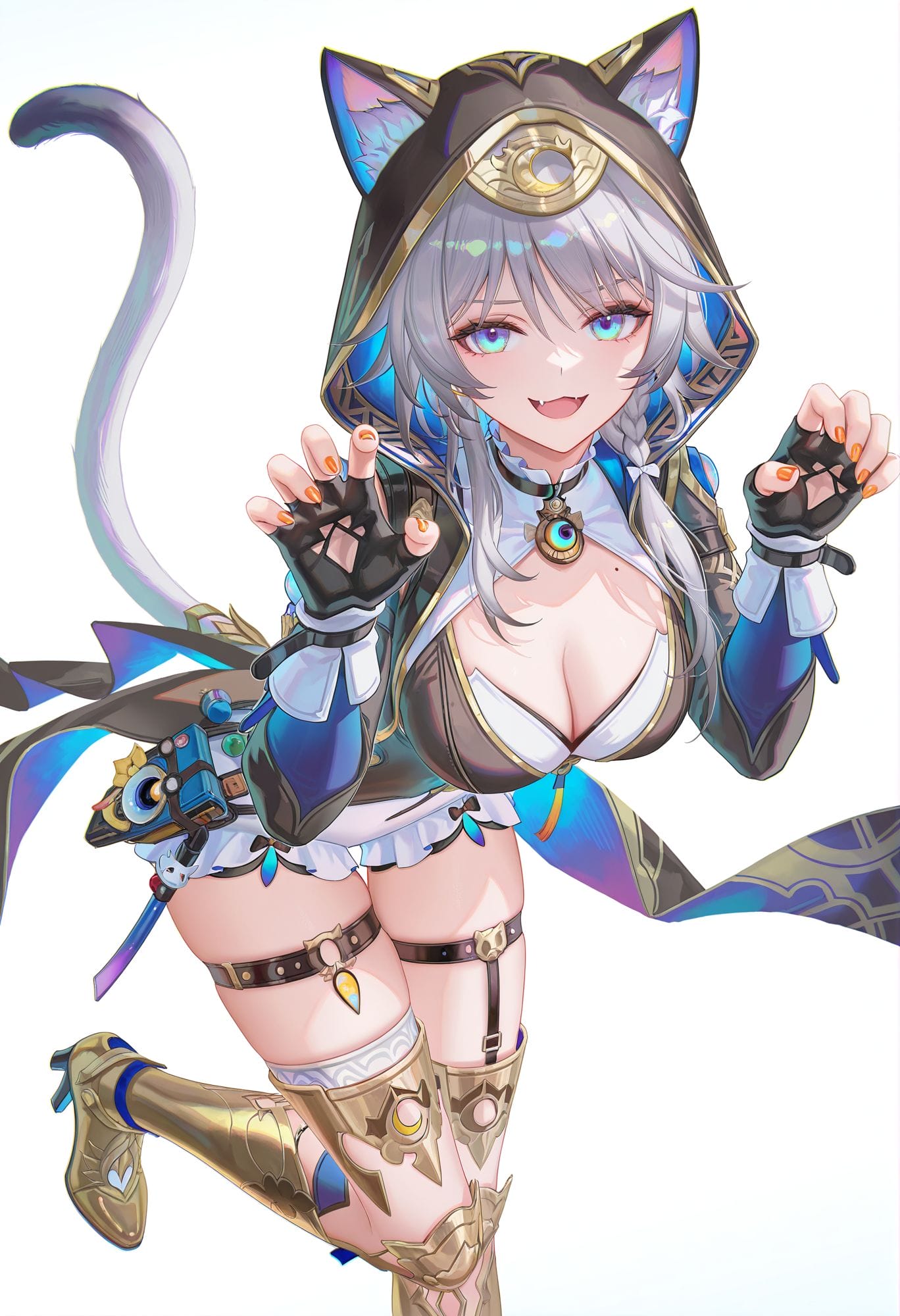 星穹铁道赛飞儿猫咪怪盗 壁纸美图分享-皮皮兔动漫