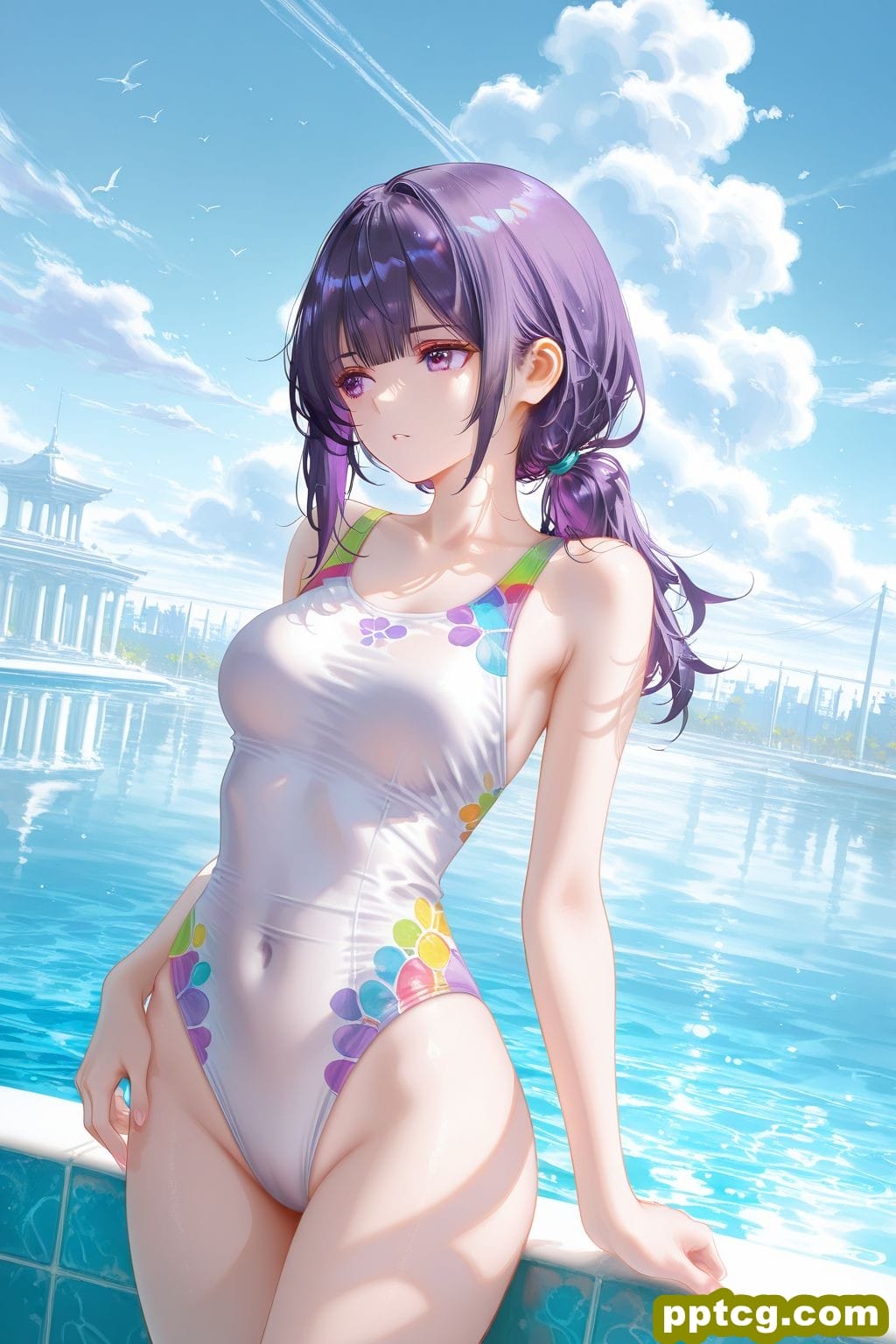 二次元女孩少女 精美壁纸大全 泳装比基尼 收藏分享推荐