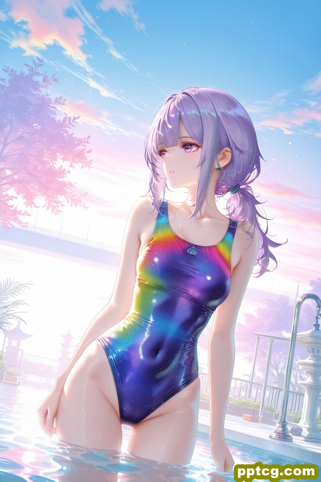 二次元女孩少女 精美壁纸大全 泳装比基尼 收藏分享推荐