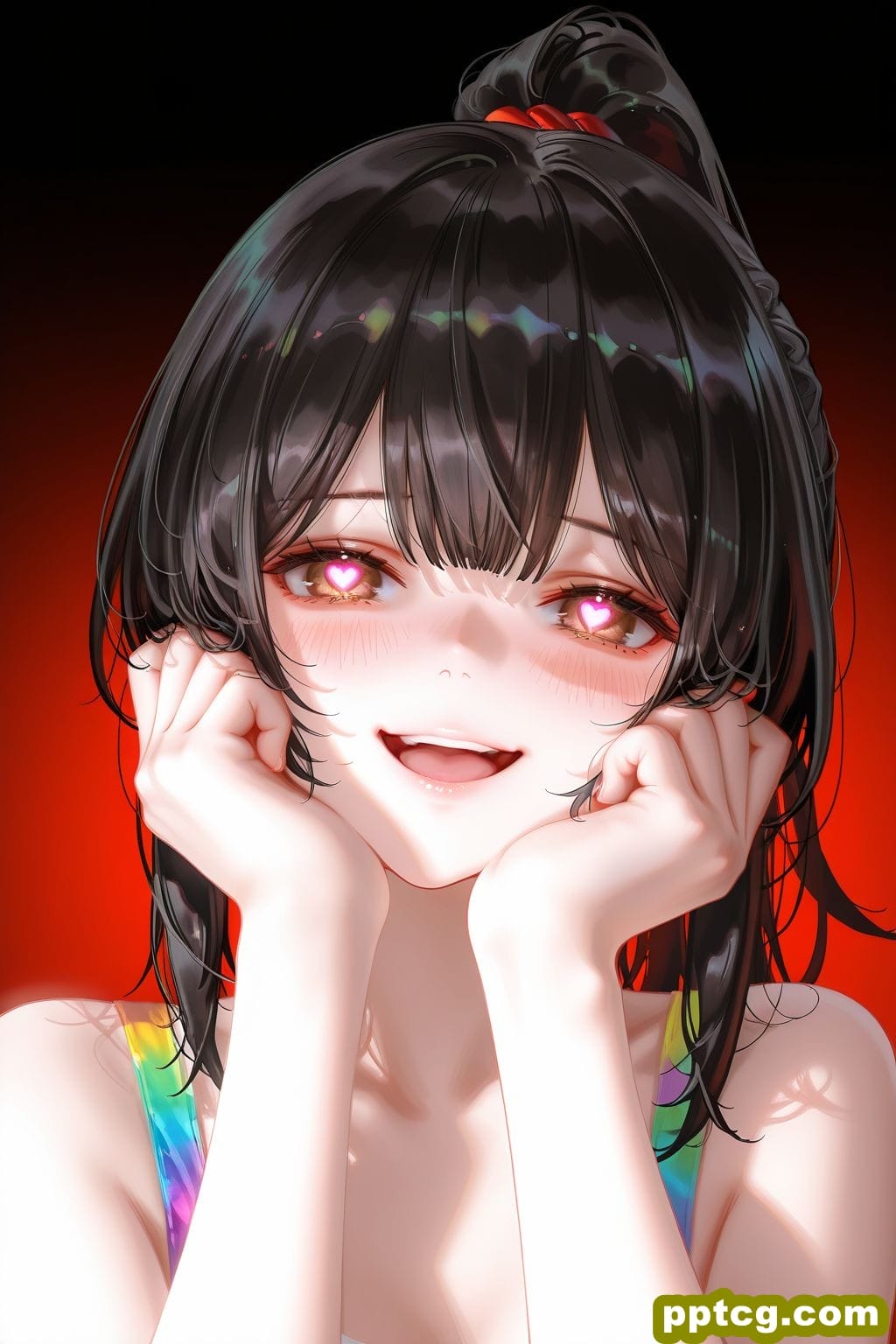 二次元女孩 近脸病娇可爱 手机壁纸大全