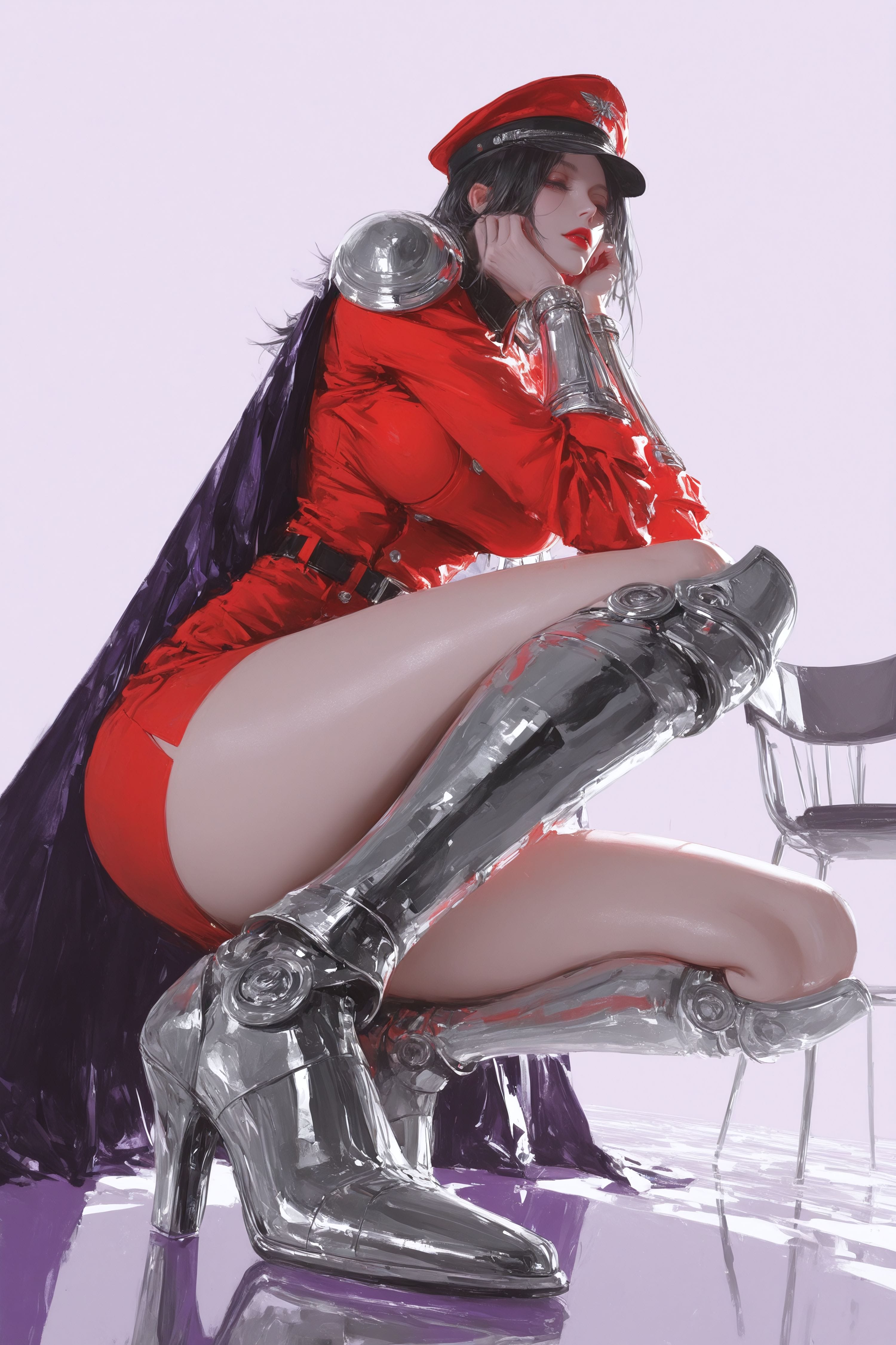 维嘉 街头霸王 二次元游戏人物二创手机壁纸2-皮皮兔动漫