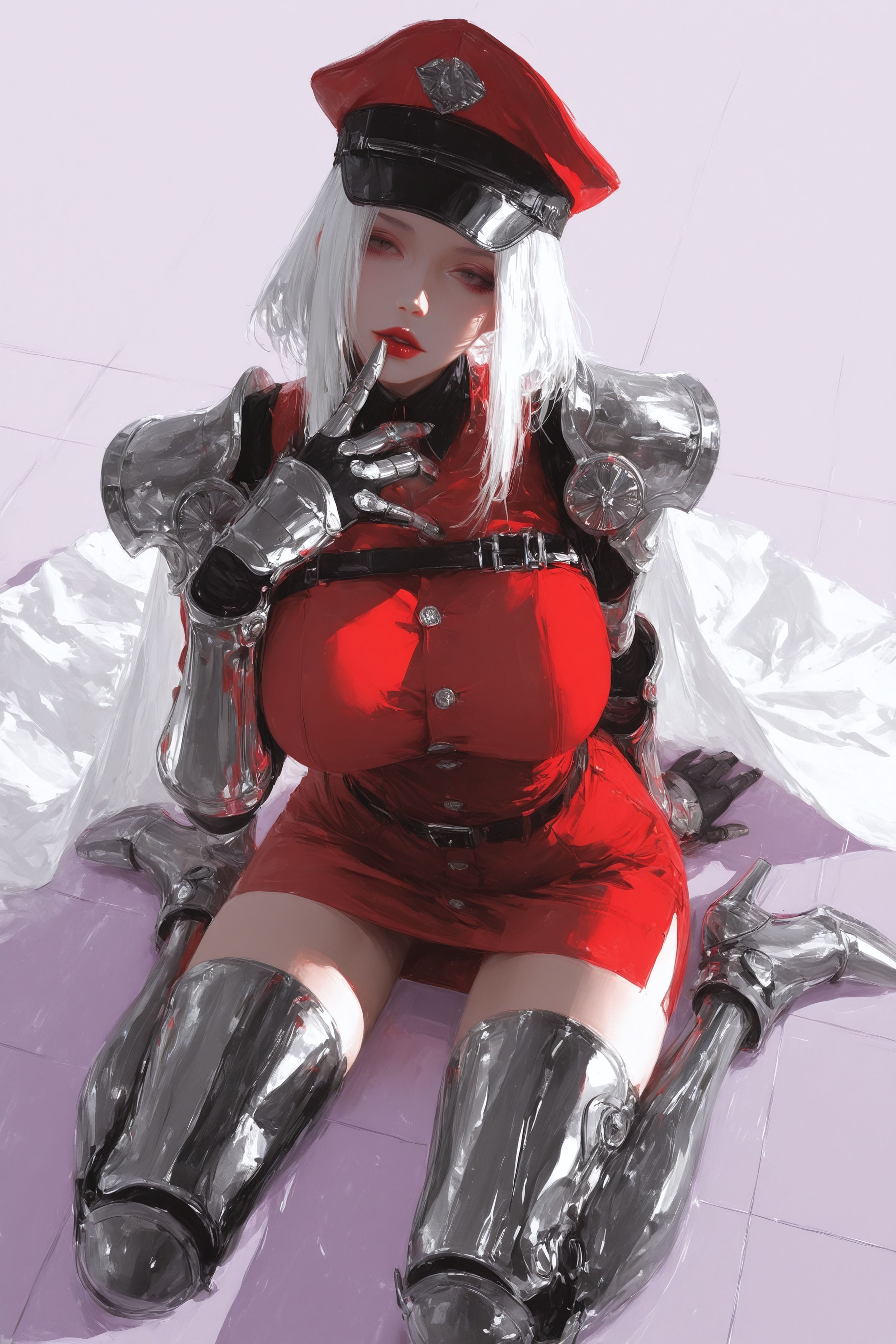 维嘉 街头霸王 二次元游戏人物二创手机壁纸2