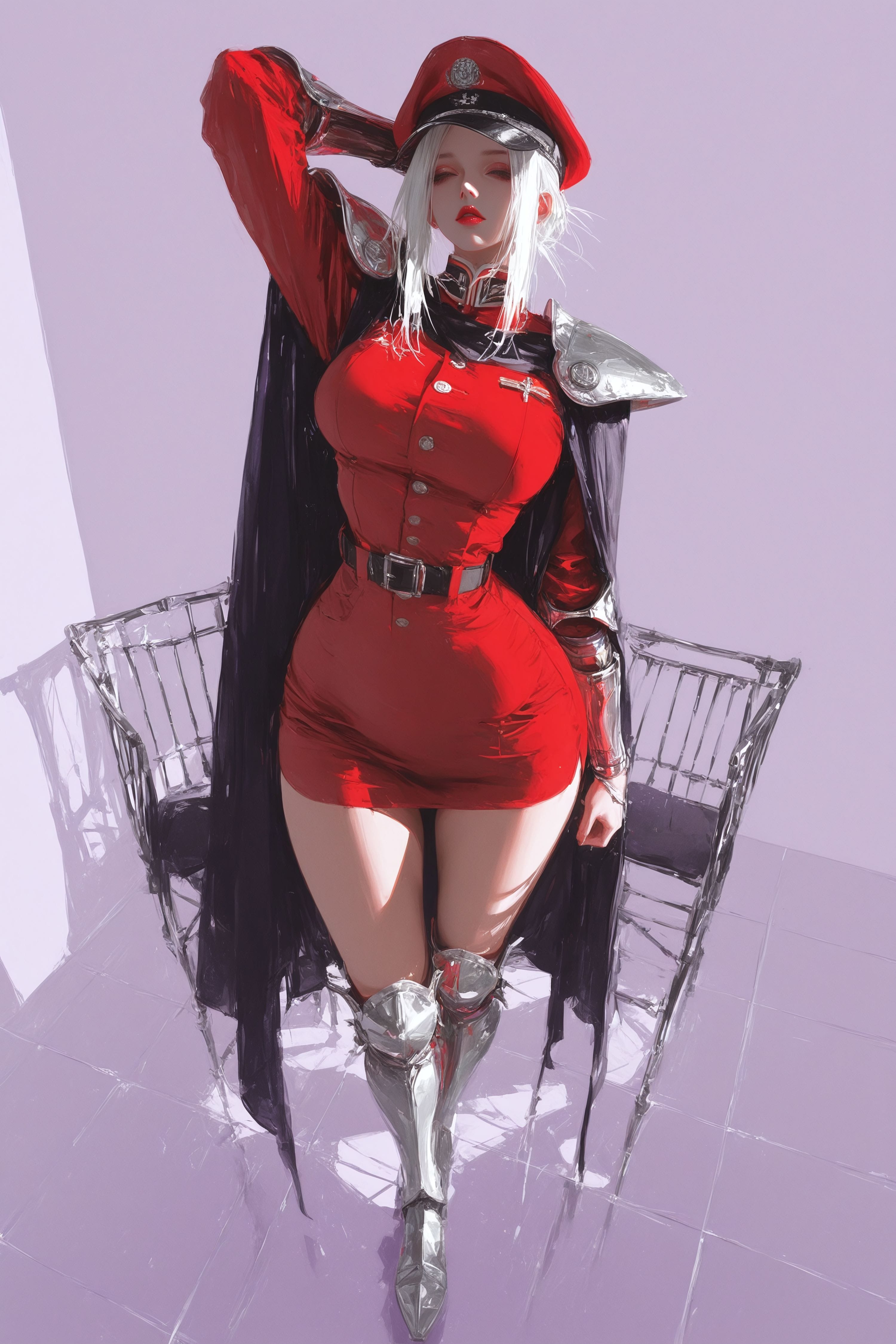 维嘉 街头霸王 二次元游戏人物二创手机壁纸