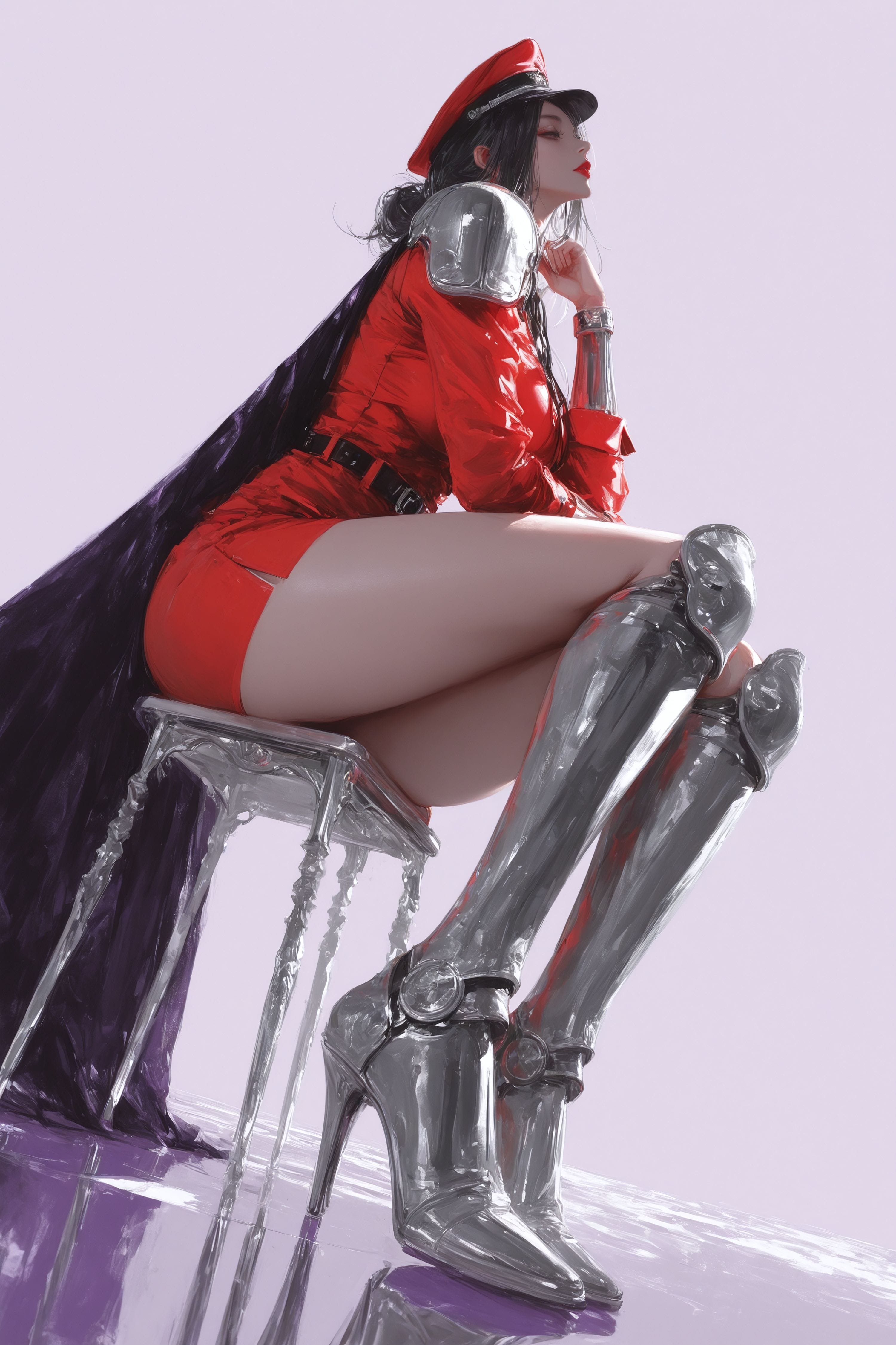 维嘉 街头霸王 二次元游戏人物二创手机壁纸