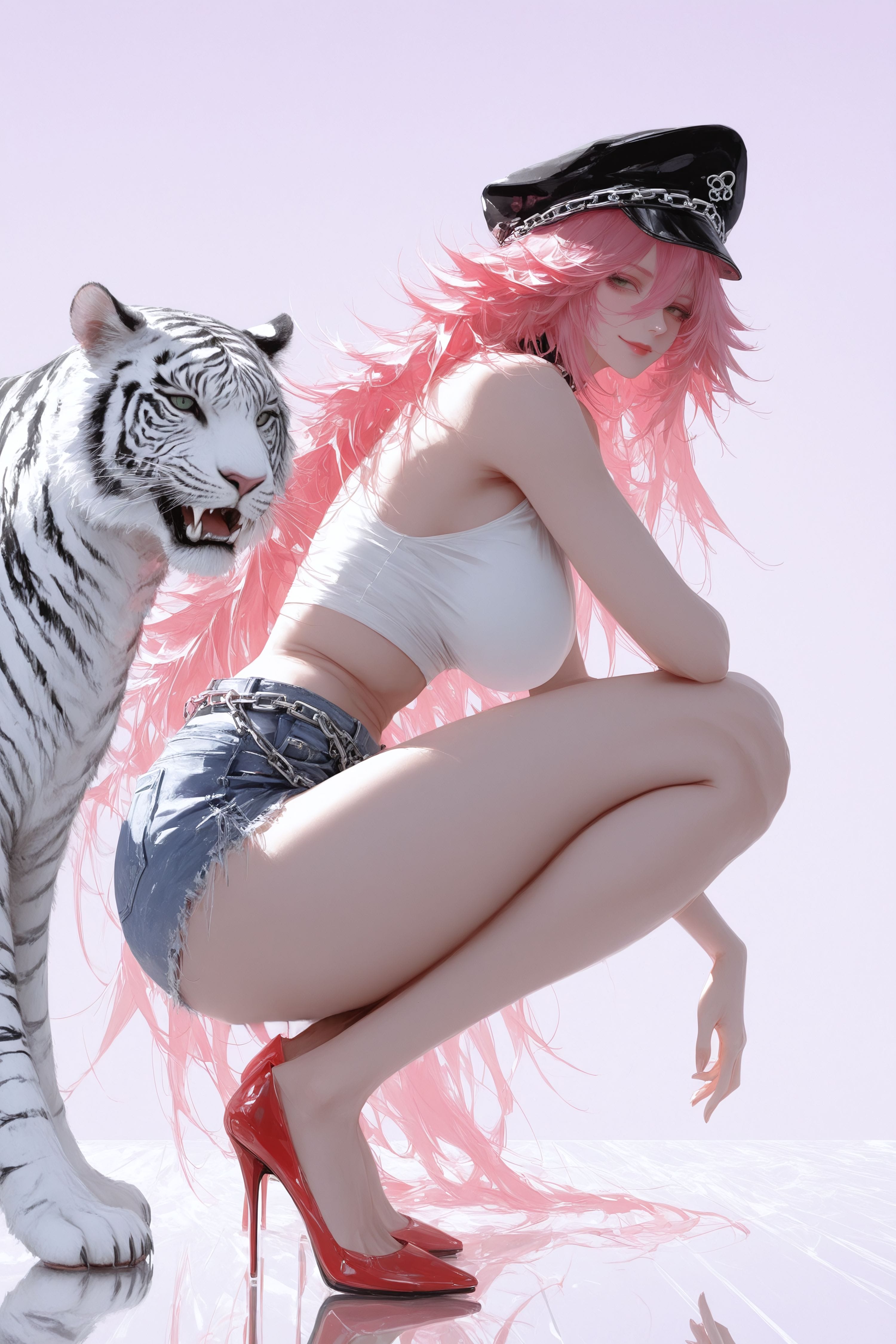 二次元 街头霸王 游戏人物 写真风格 宫百万