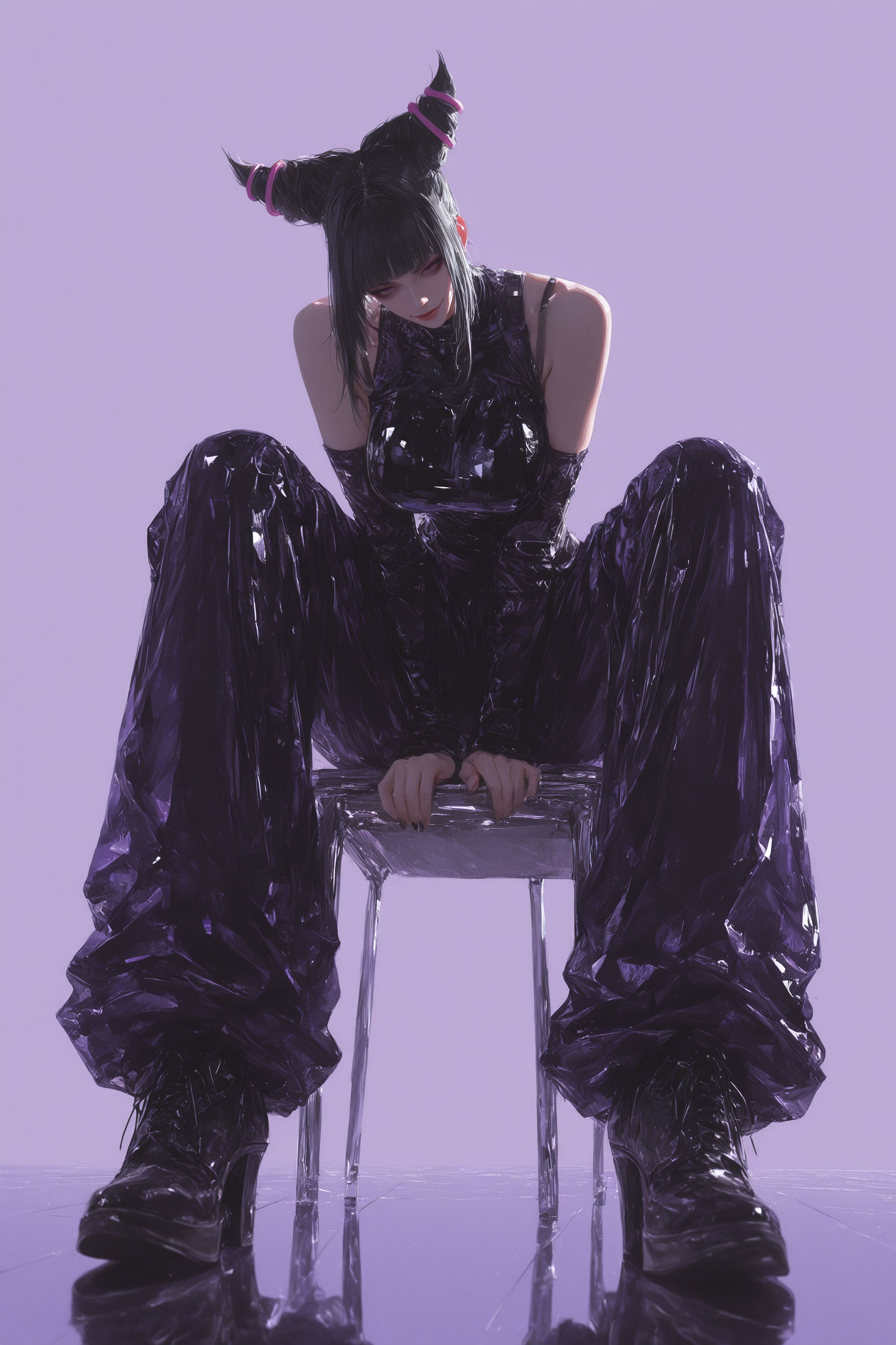 街霸 韩蛛俐 二次元游戏人物 时尚穿搭