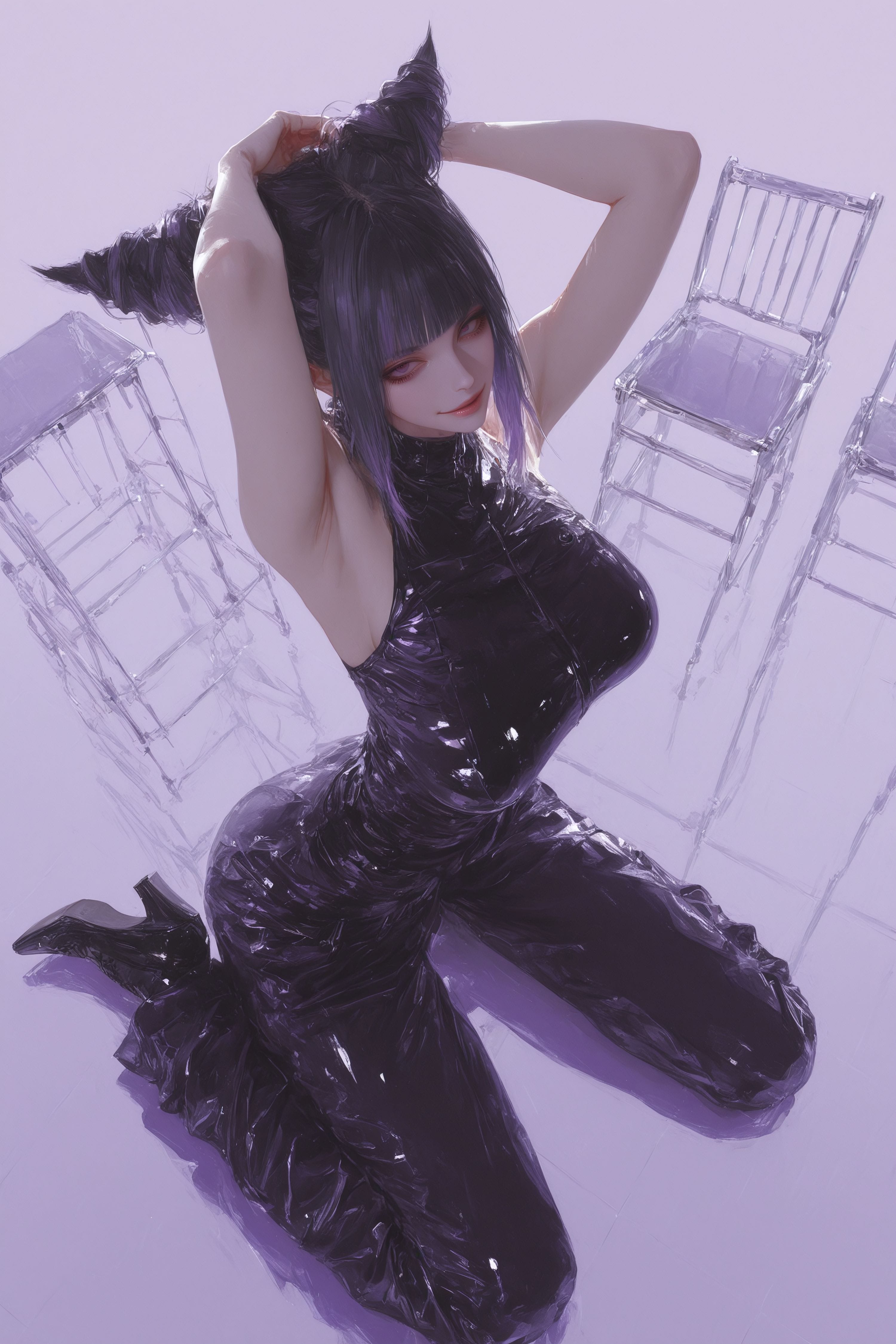 街霸 韩蛛俐 二次元游戏人物 时尚穿搭