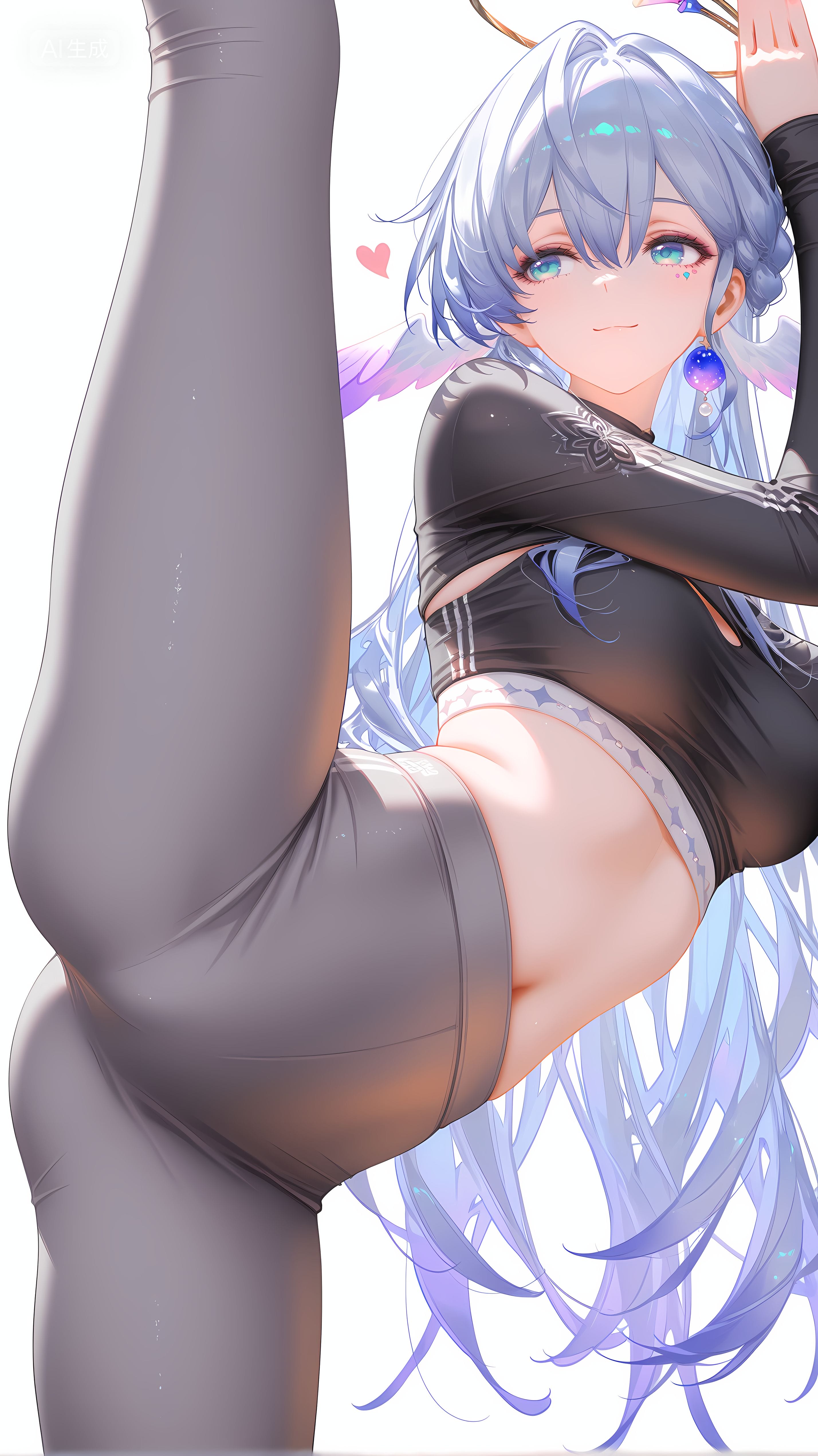 知更鸟的瑜伽锻炼 手游崩坏星穹铁道角色 瑜伽裤-皮皮兔动漫